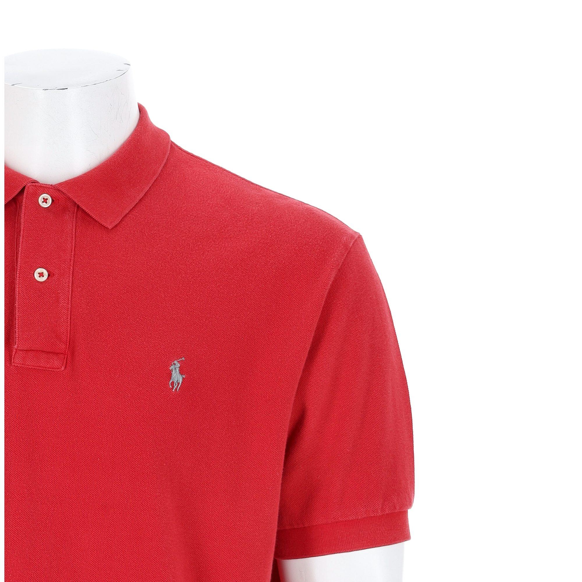 Second hand - Polo uomo maniche corte rosso Polo Ralph Lauren - Stato eccellente 6/7