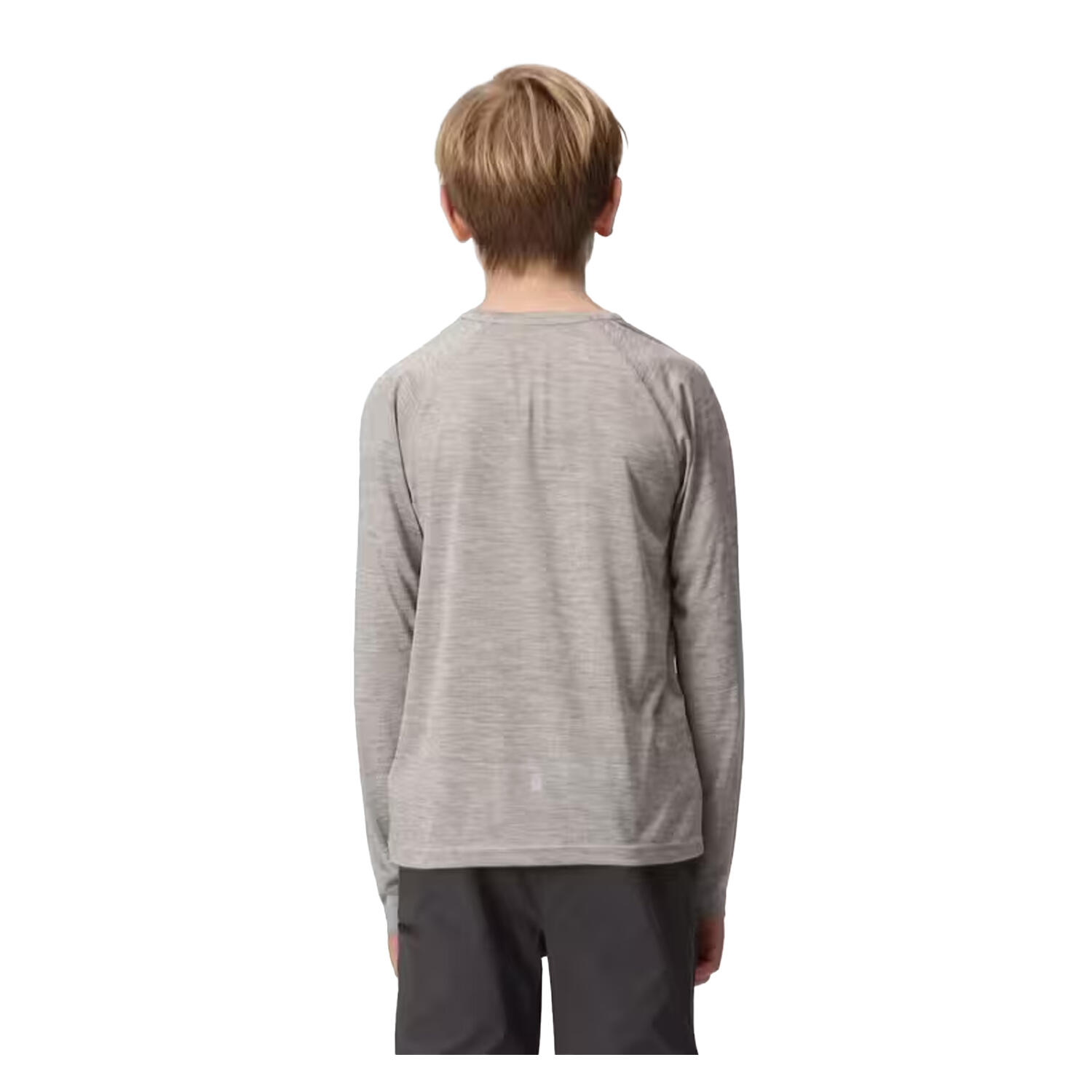 "Burnlee" TShirt für Kinder Silbergrau meliert 2/4