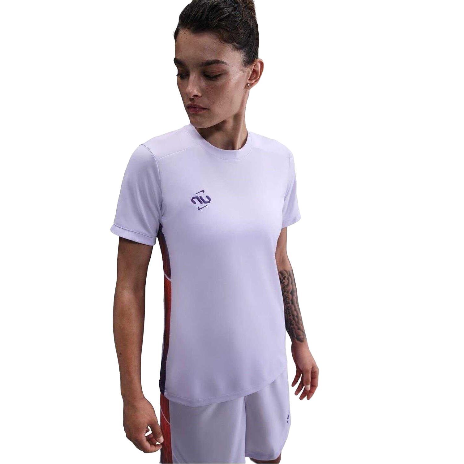 Maglietta DriFIT Donna Nike Blu Ossigeno 2/4