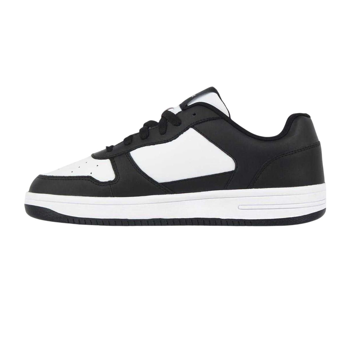 "Tower" Sneaker für , Leder, Flach Kinder Schwarz/Weiß 2/3