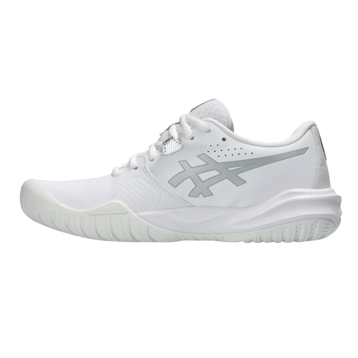 "Challenger 15" Tennisschuhe für , gepolstert Damen Weiß/Silber 3/4