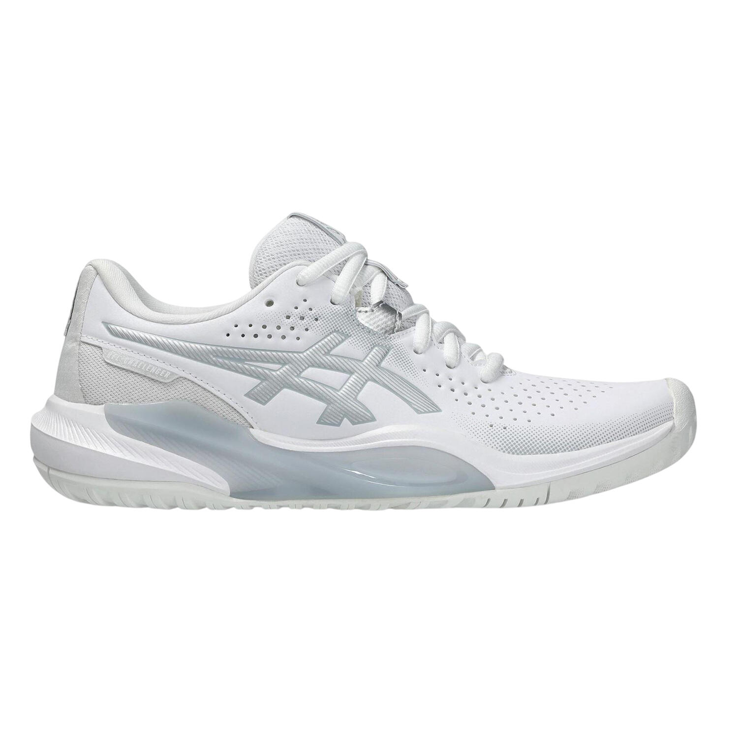 "Challenger 15" Tennisschuhe für , gepolstert Damen Weiß/Silber 4/4