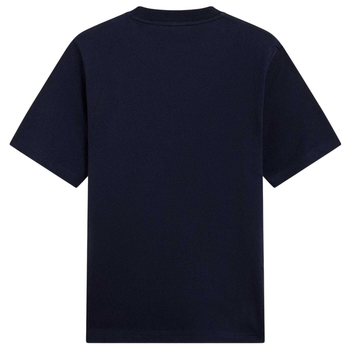 Mens Box Logo TShirt (Navy) 3/4