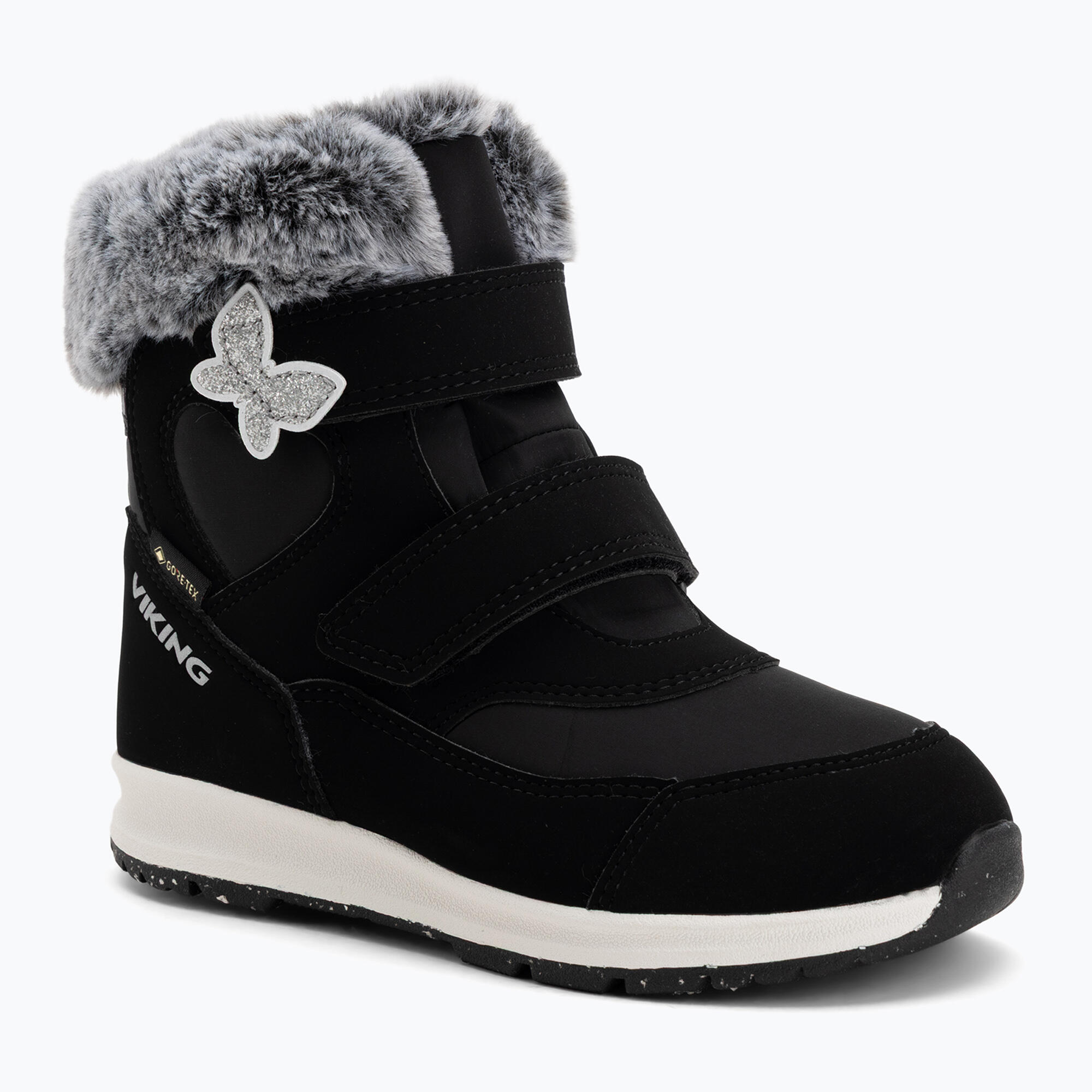 Ghete de iarnă pentru copii Viking Footwear Belle Butterfly Warm GTX 2V