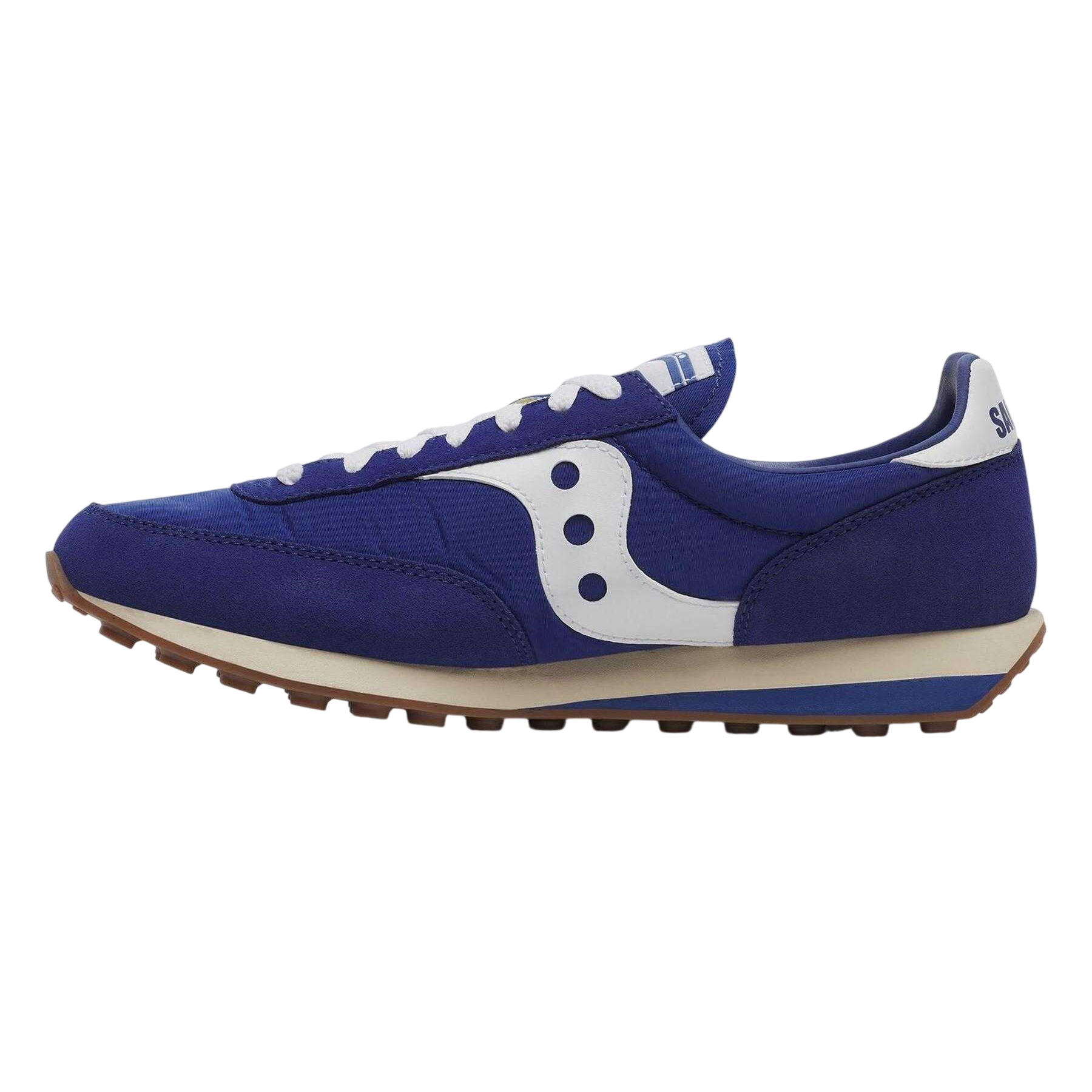 Sneaker für Damen Unisex, Wildleder Herren Blau 3/4
