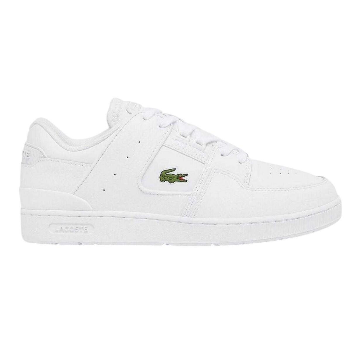 Scarpe Sportive PelleUomo Lacoste Court Cage Bianco 3/4