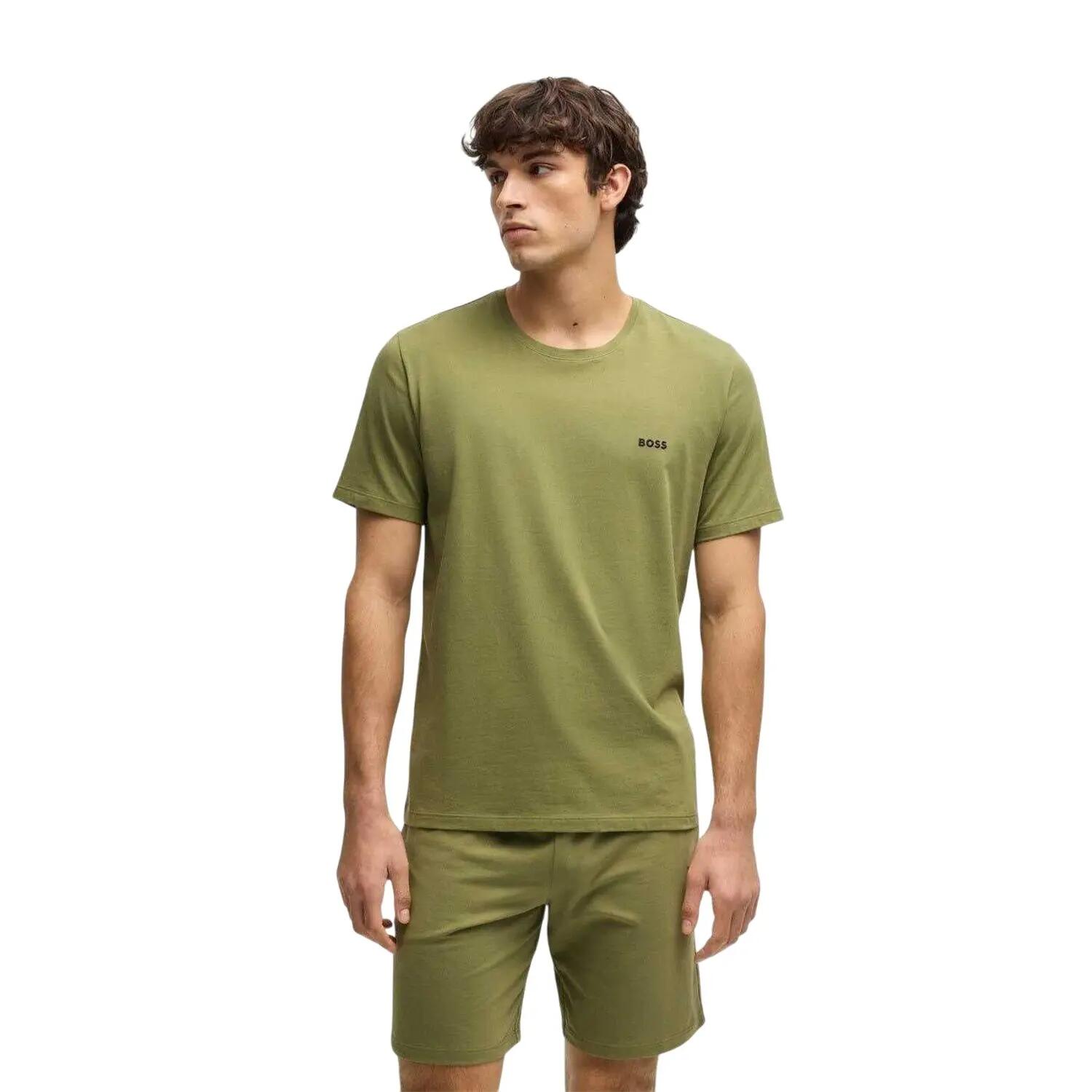 Tshirt Manches Courtes MIXMATCH Homme (Vert Moyen) 4/4