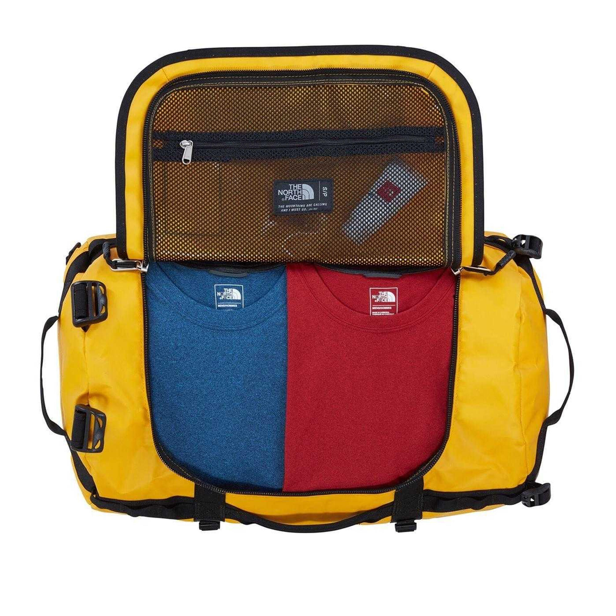 Base Camp Travel 50L Duffle Bag (Gold) One Size 3/3