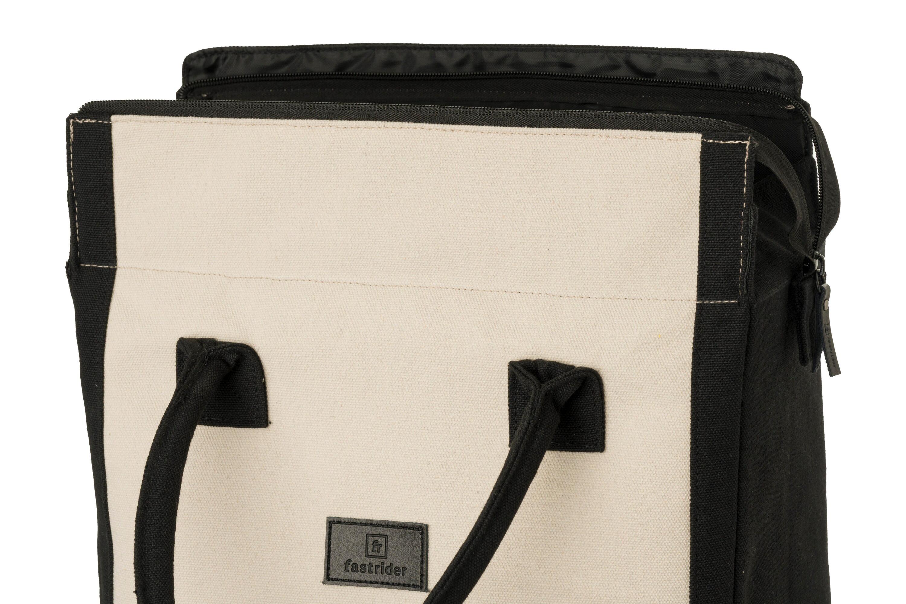 Fastrider Canvas Classic Shopper Borsa da bicicletta singola Basics Click'nGo 2/5