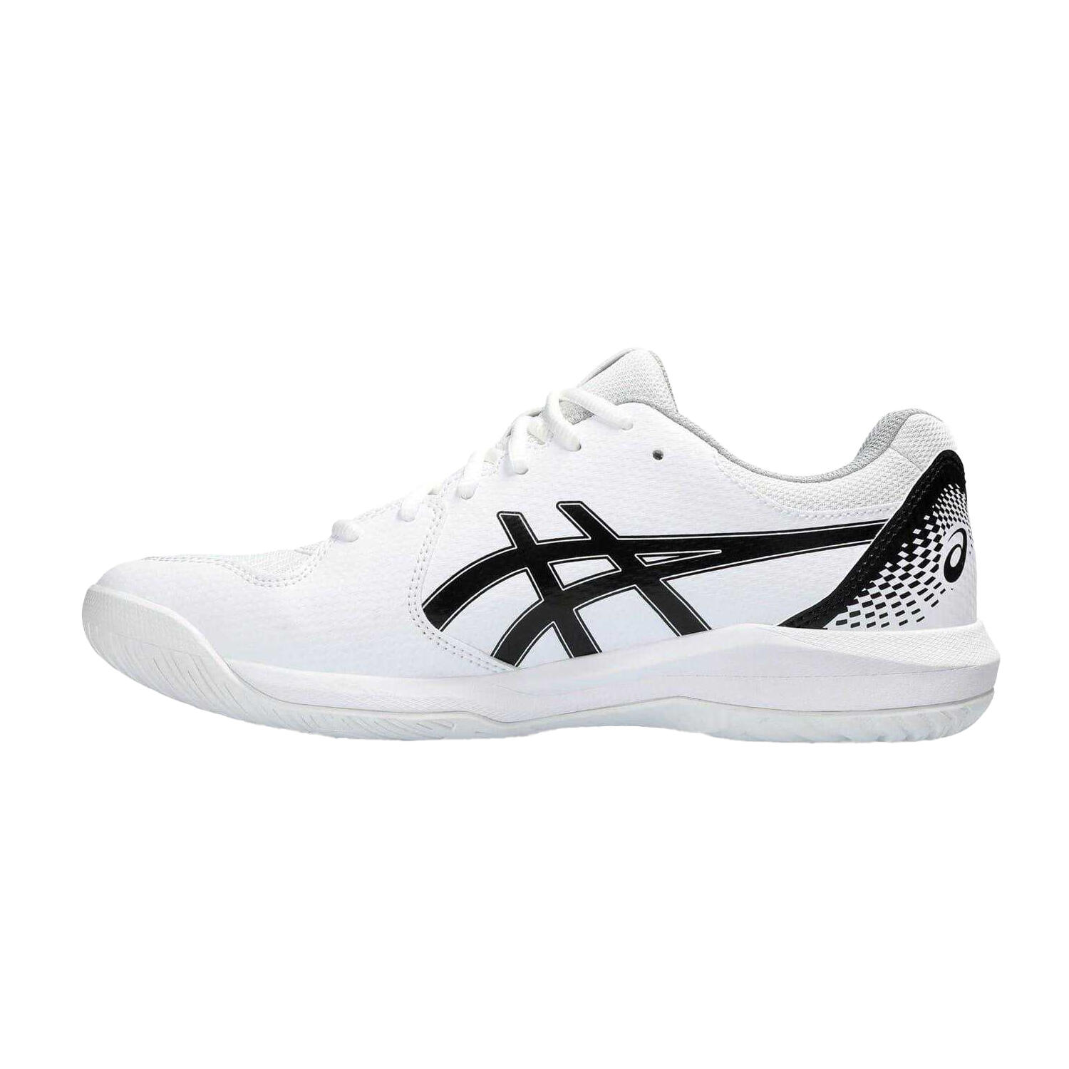 "Dedicate 8" Tennisschuhe für Herren Weiß/Schwarz 3/4