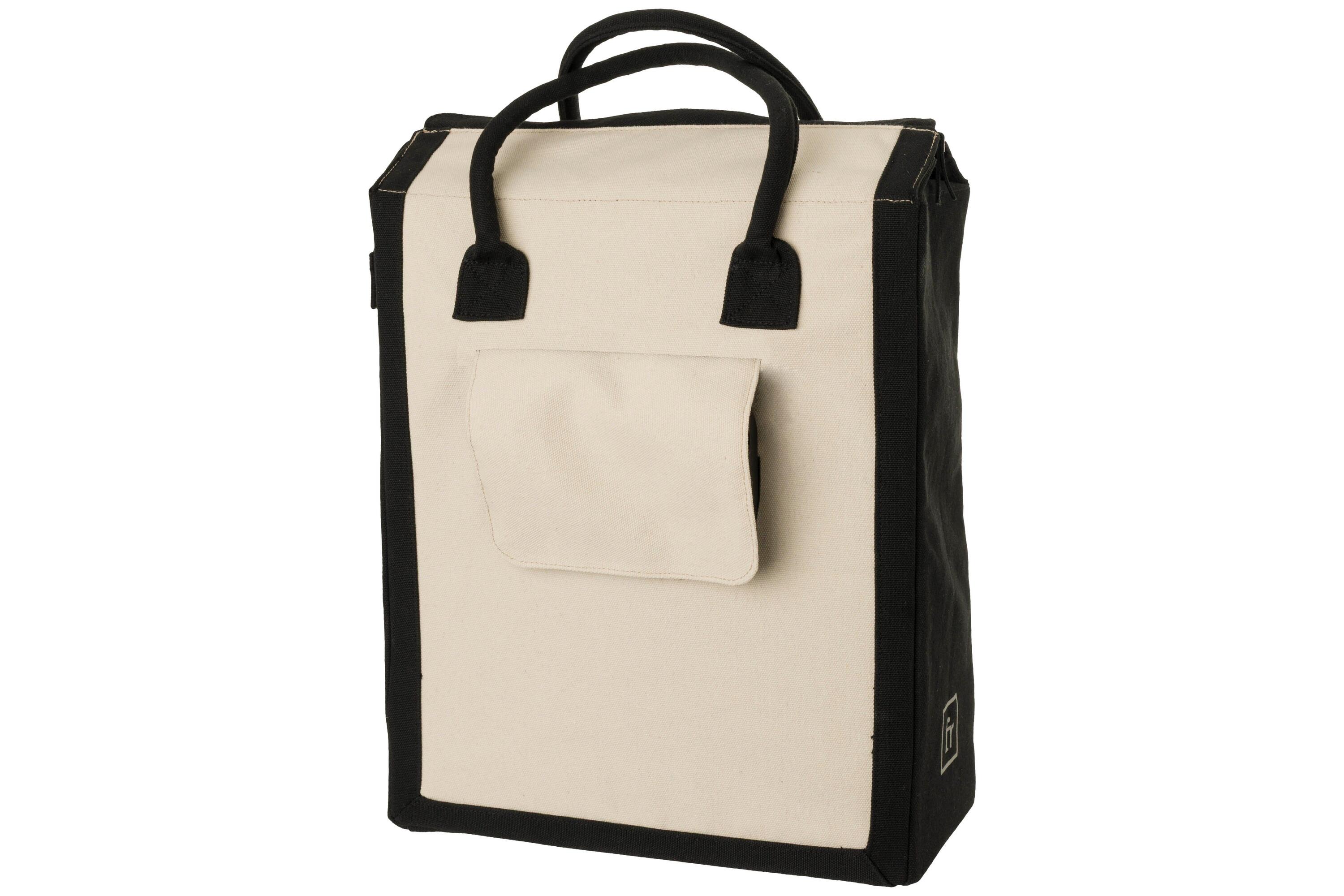 Fastrider Canvas Classic Shopper Borsa da bicicletta singola Basics Click'nGo 5/5