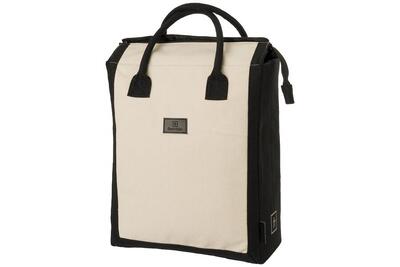 Fietstas classic shopper met click'ngo en waterafstotend canvas