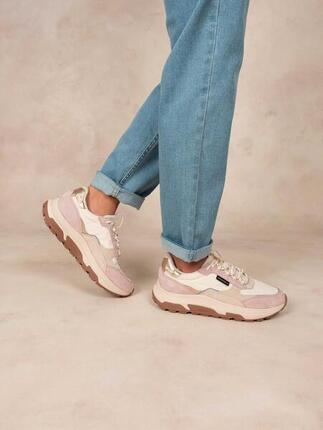 Chaussures de running Femme - JAZONNE Kaki / Platine