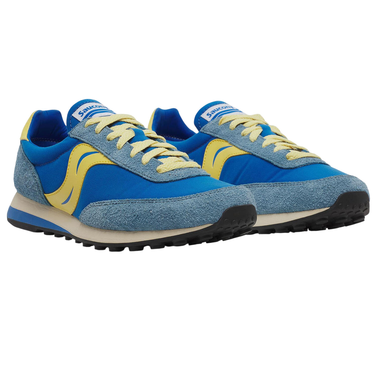 Scarpe Sportive Pelle ScamosciataAdulto Unisex Saucony 80 Blu 4/4