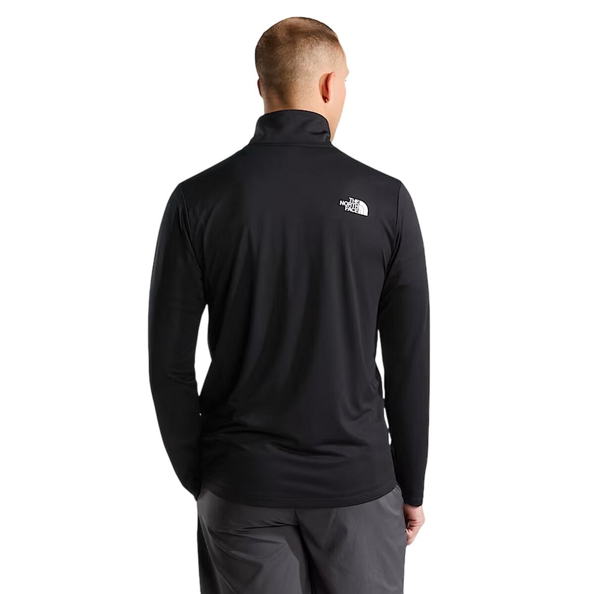 Tshirt Manches Longues Motif/style Logo Homme (Noir) 4/4