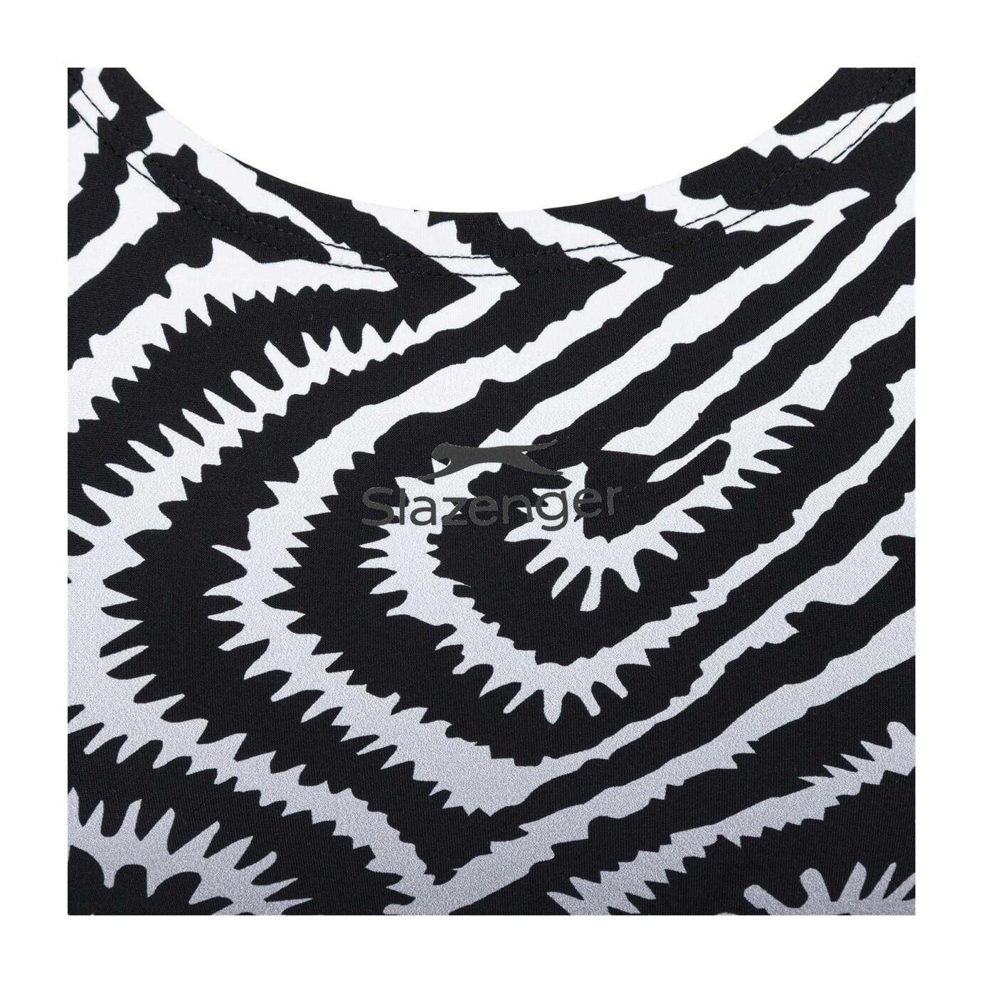 Maillot De Bain 1 Pièce Motif/style À Motifs Femme (Noir) 4/4