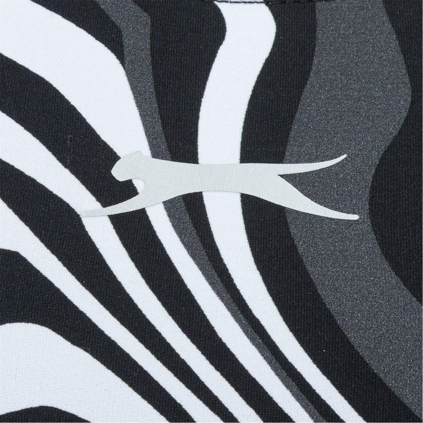 Maillot De Bain 1 Pièce Motif/style Ondulé Femme (Noir / Blanc) 4/4