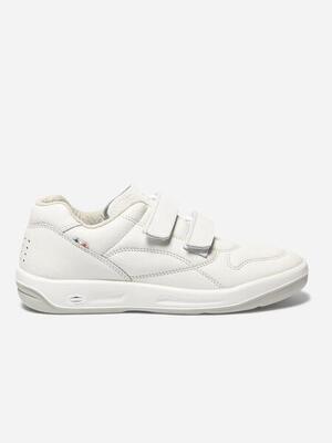 Leren sneakers met klittenband tbs archer