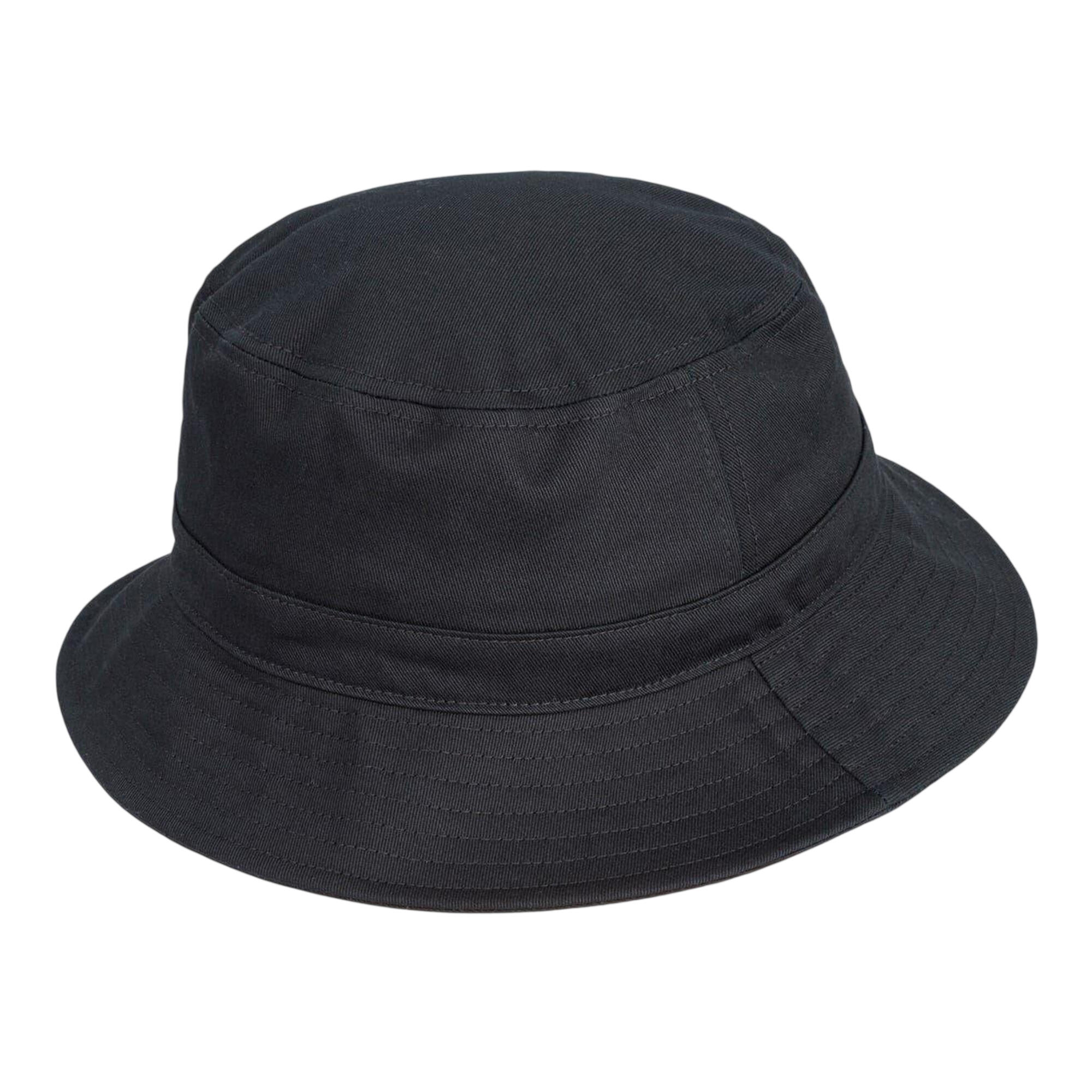 Schlapphut für Damen Unisex, Baumwolle Herren Schwarz 2/4