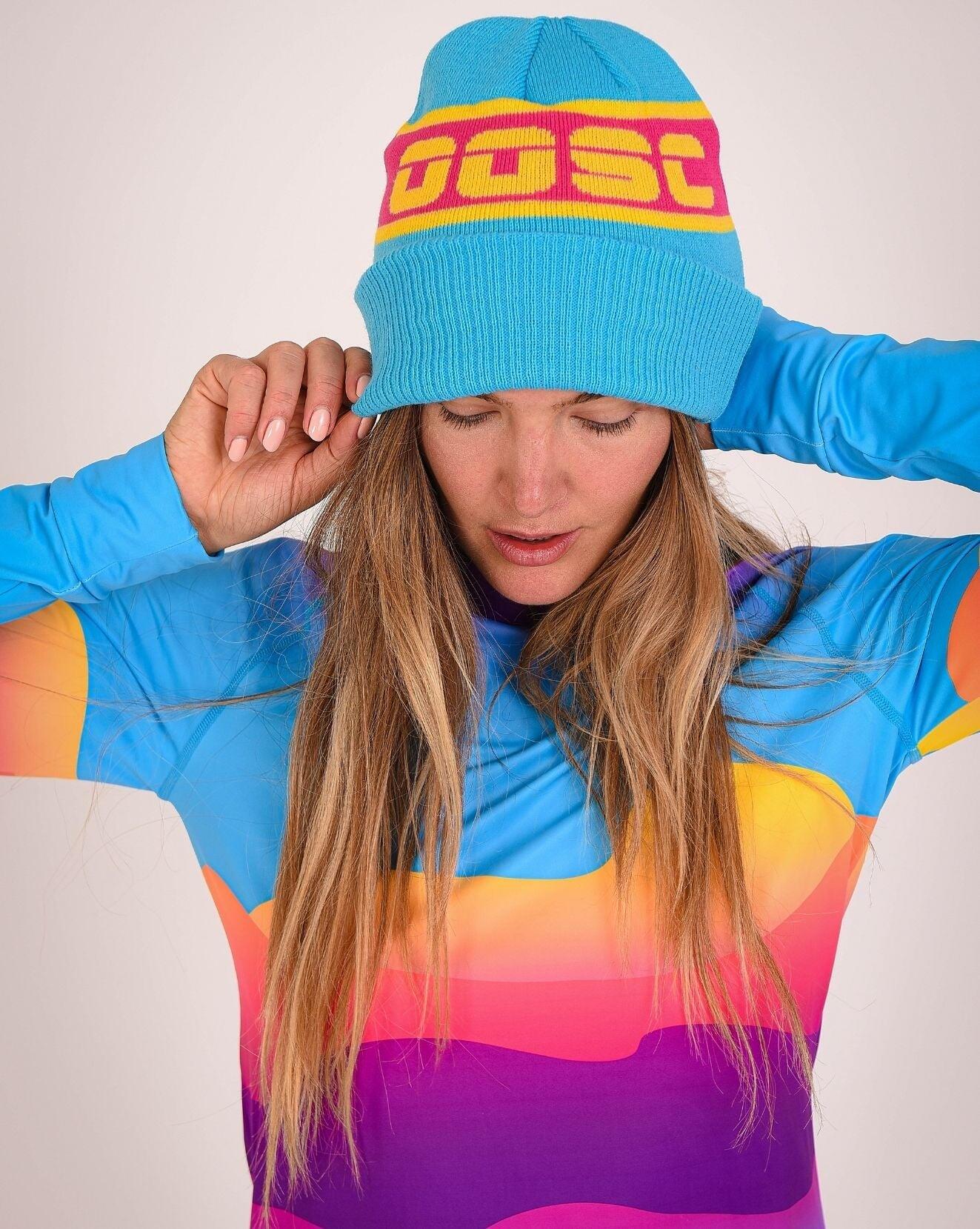 Bonnet Après Bleu/Rose/Jaune 3/7