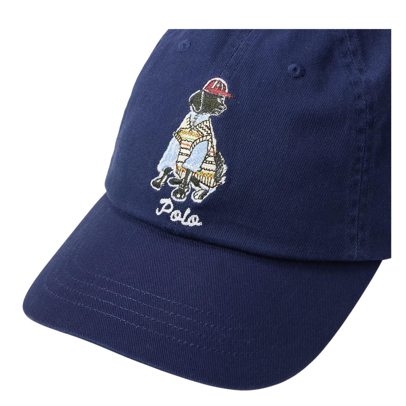BaseballMütze Damen und Herren Marine 3/4