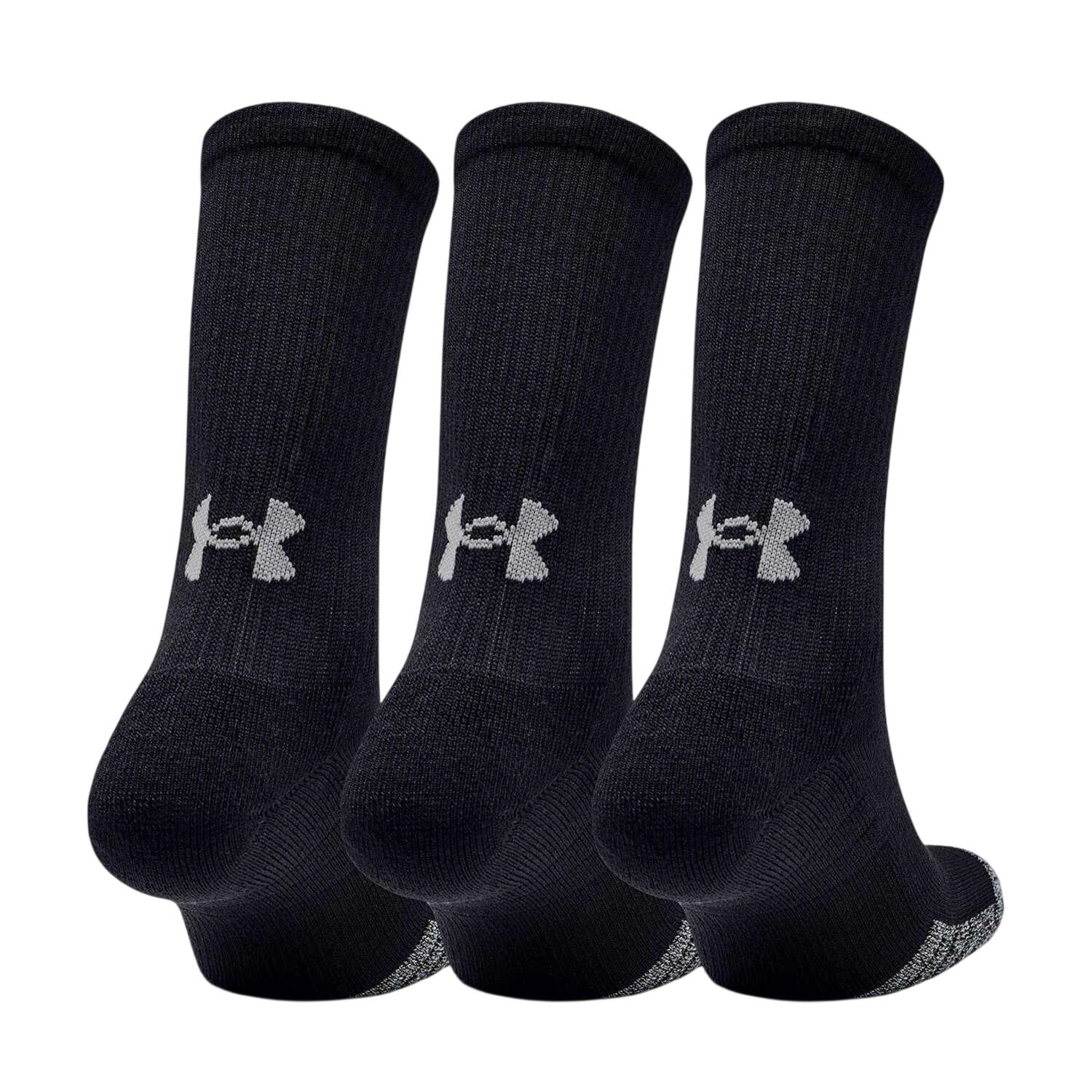 Calcetines Medios para Adultos Unisex Packs de 3 Negro 2/3