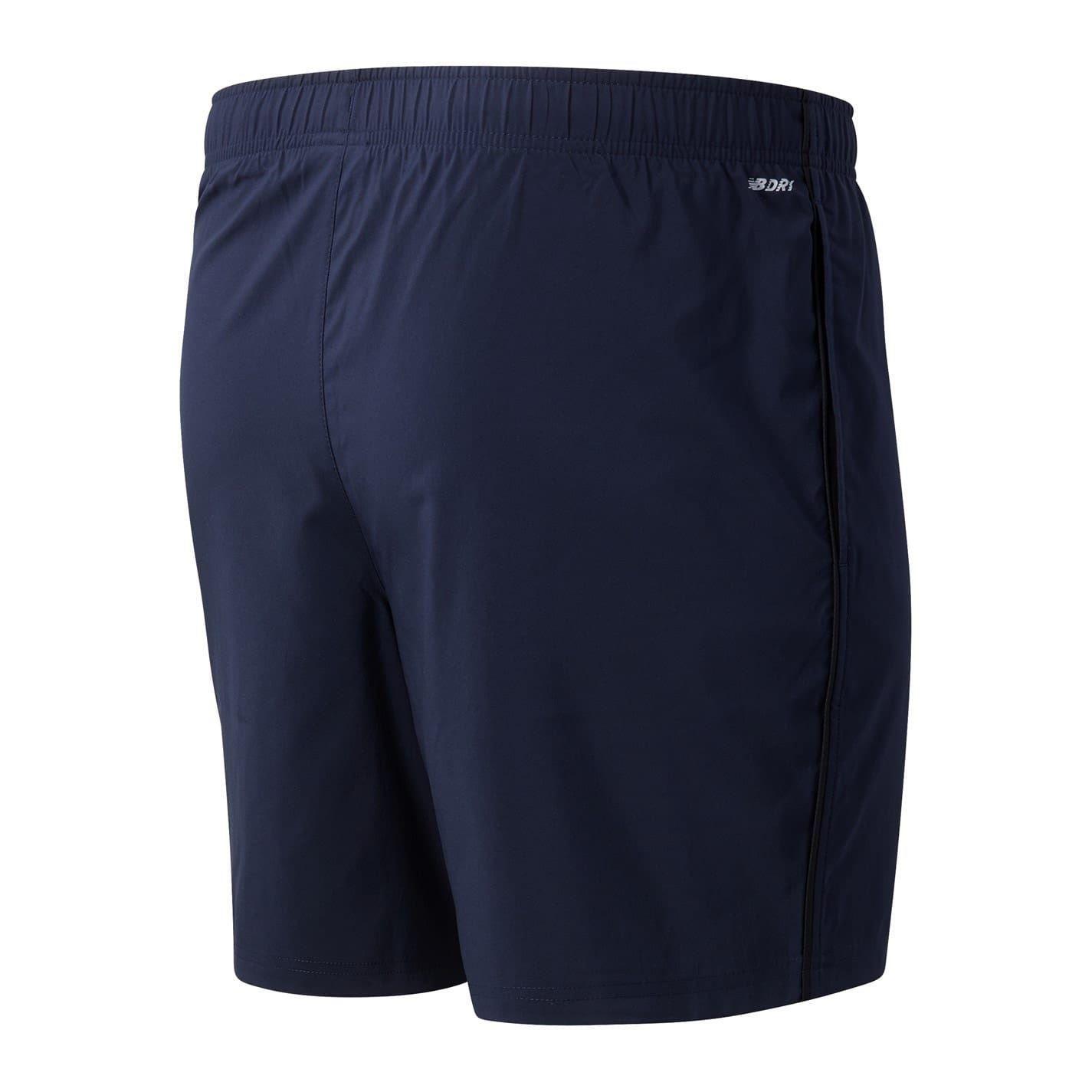 Pantaloncini Da Corsa Uomo New Balance Accelerate Blu Navy 3/3