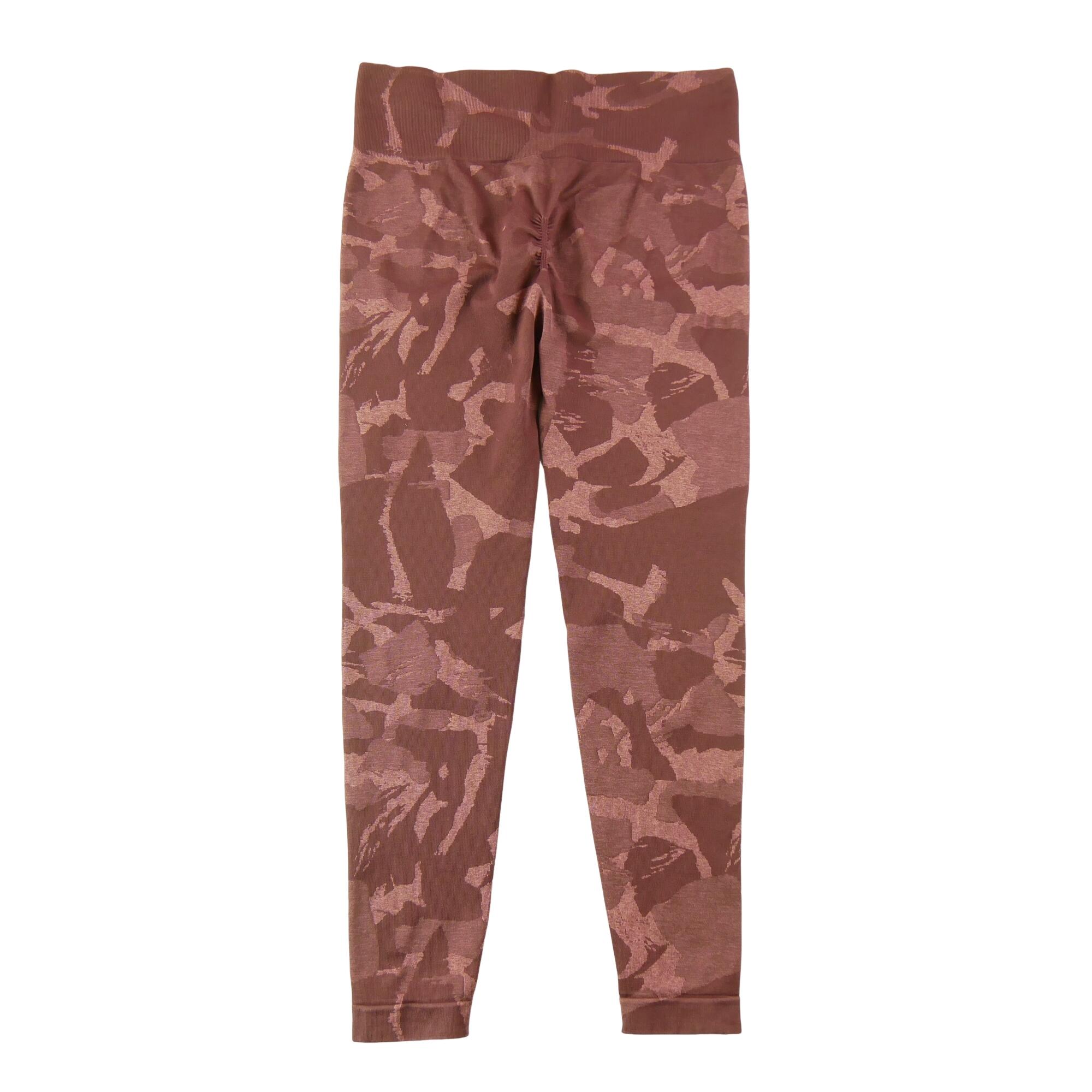 Second life - Legginsy damskie do jogi Gymshark brązowe - Jak nowy 2/6