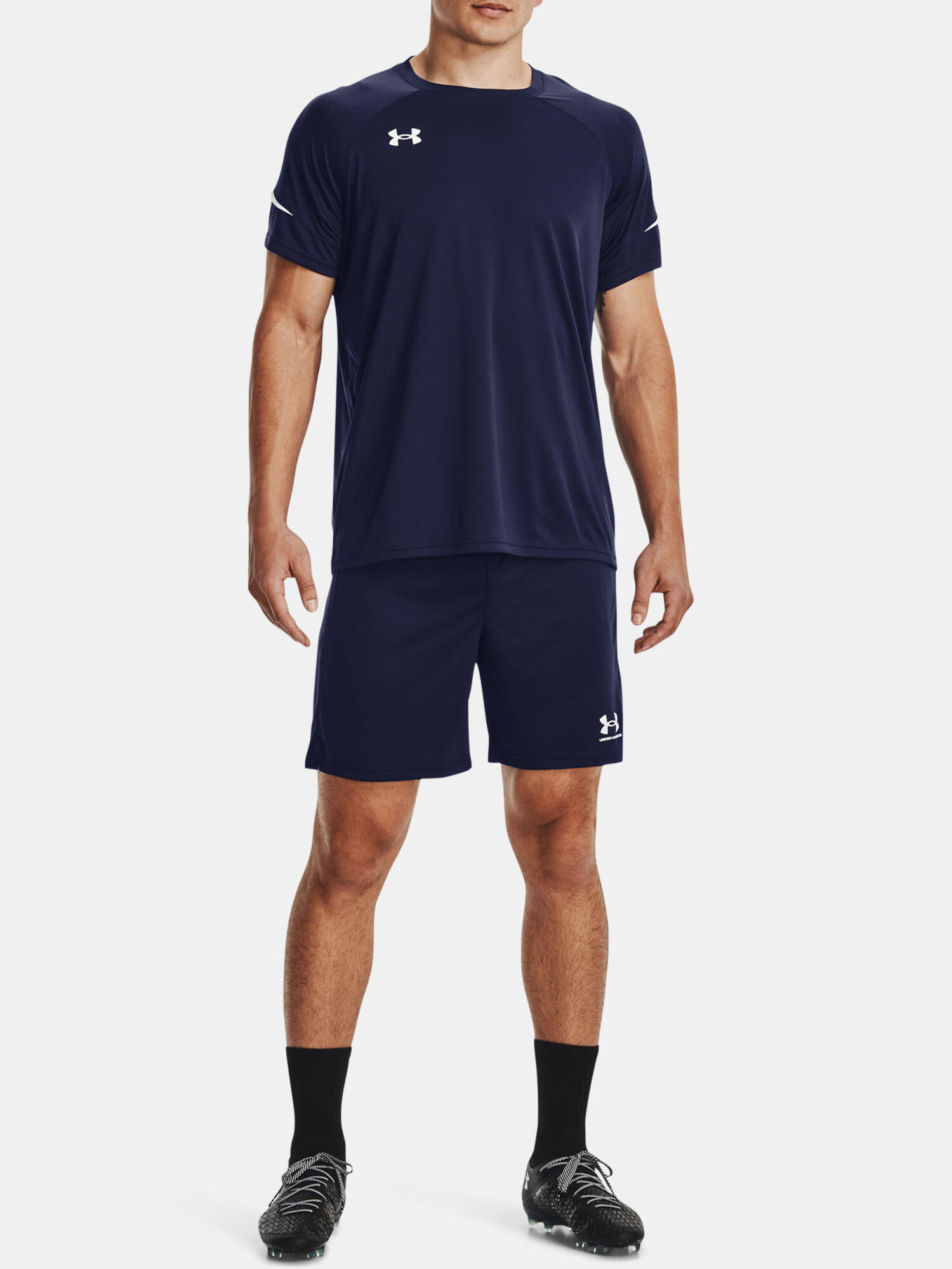 Pantaloncini Uomo Under Armour UA Challenger Blu Navy 6/6
