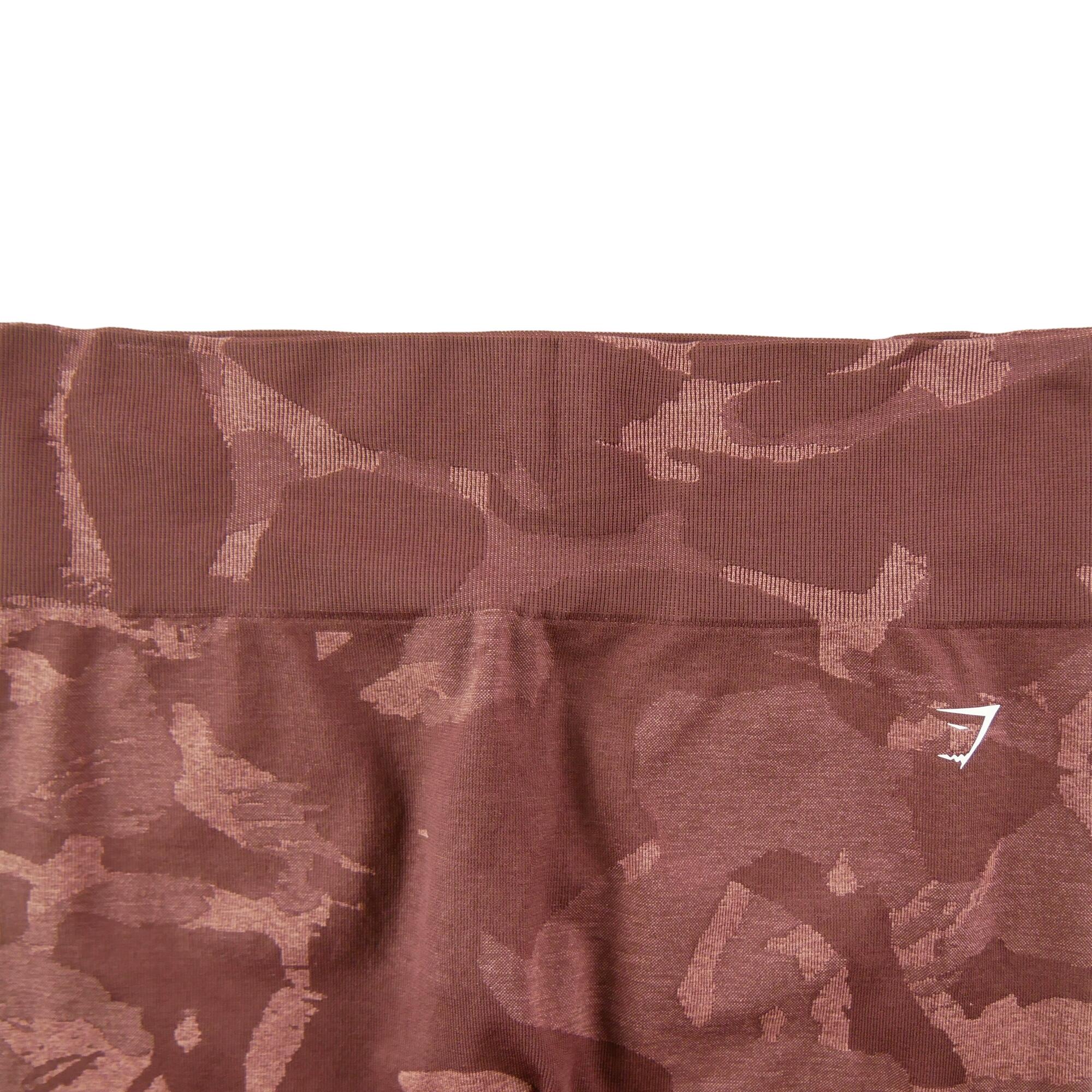 Second life - Legginsy damskie do jogi Gymshark brązowe - Jak nowy 4/6