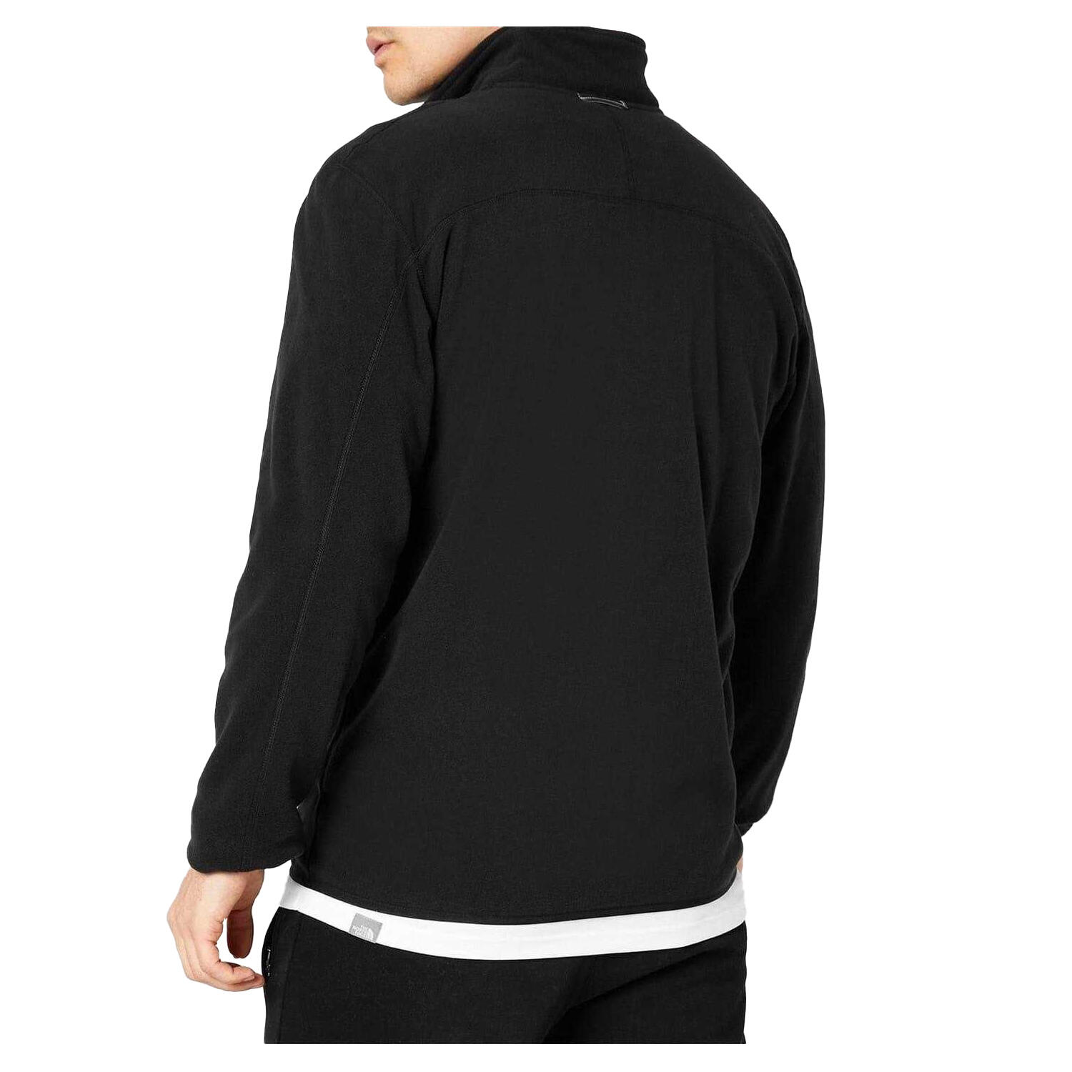 "Glacier" Fleecejacke für Herren Schwarz 3/3