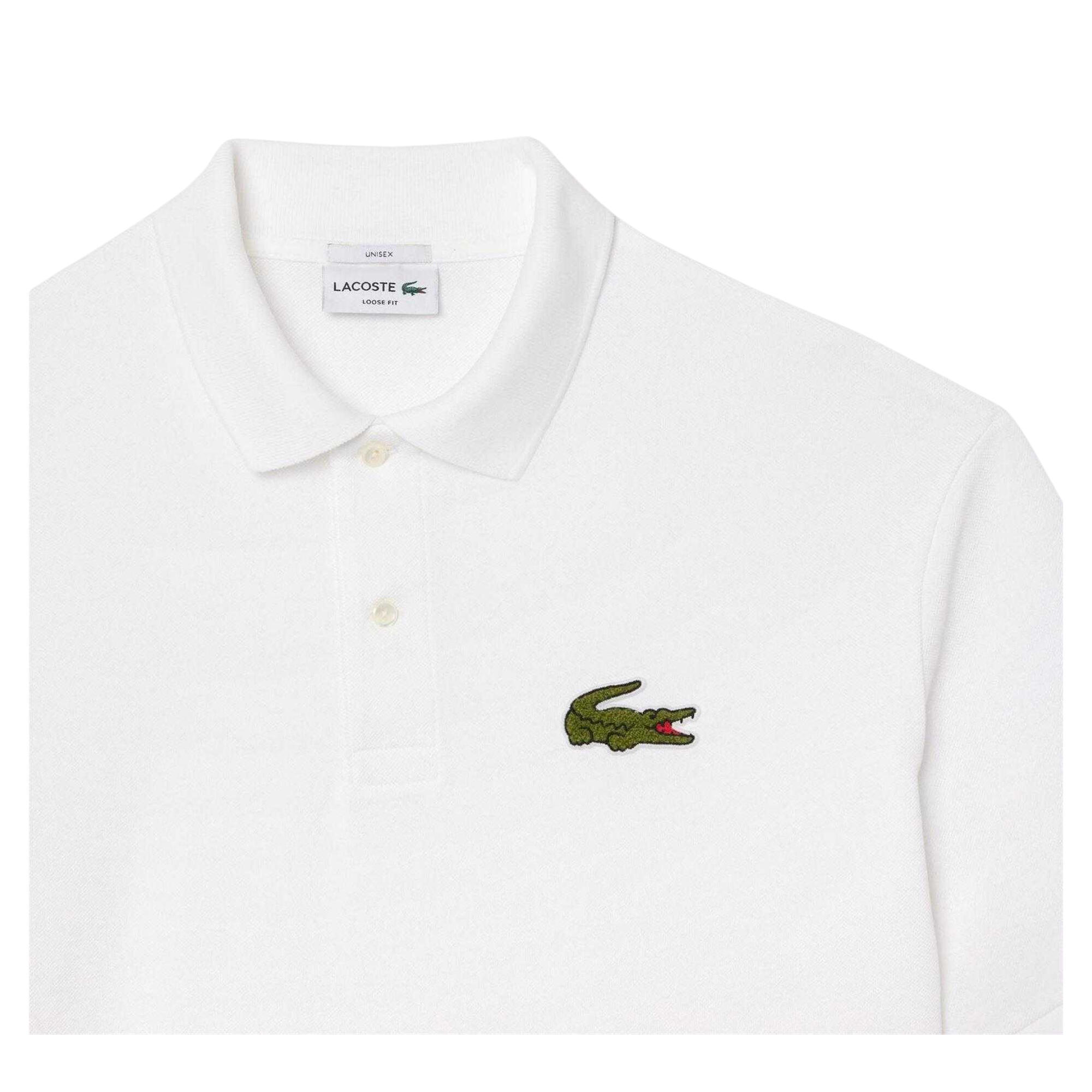 "L.12.12" Poloshirt für , lose Passform Herren Weiß 2/2