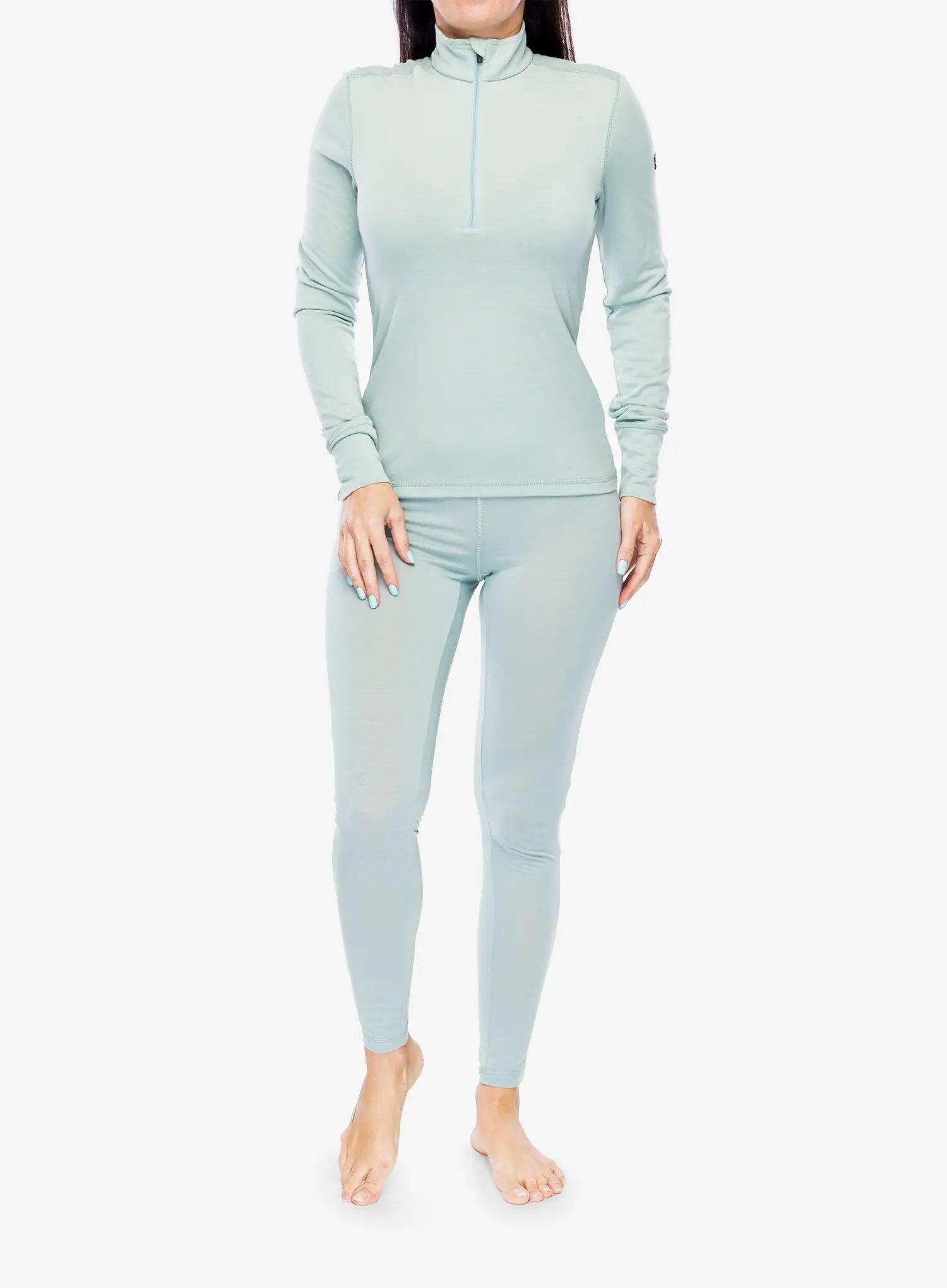 Bluza termoaktywna damska Super.natural Arctic230 Zip 1/4 3/7