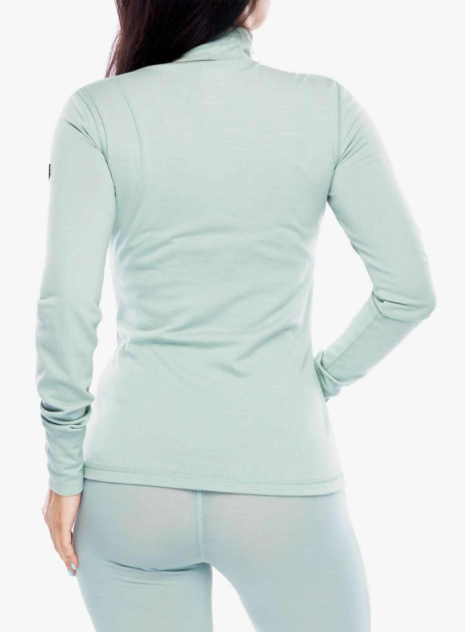 Bluza termoaktywna damska Super.natural Arctic230 Zip 1/4 2/7