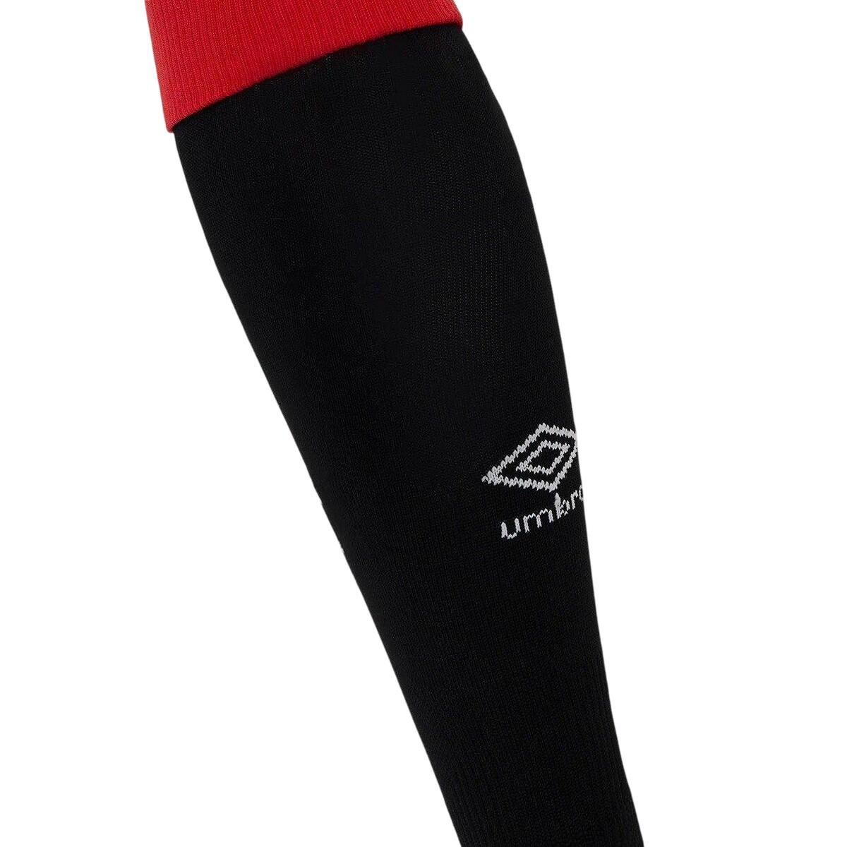 Womens/Ladies 2025/2026 Rangers FC Football Socks (Black/Red) 2/2