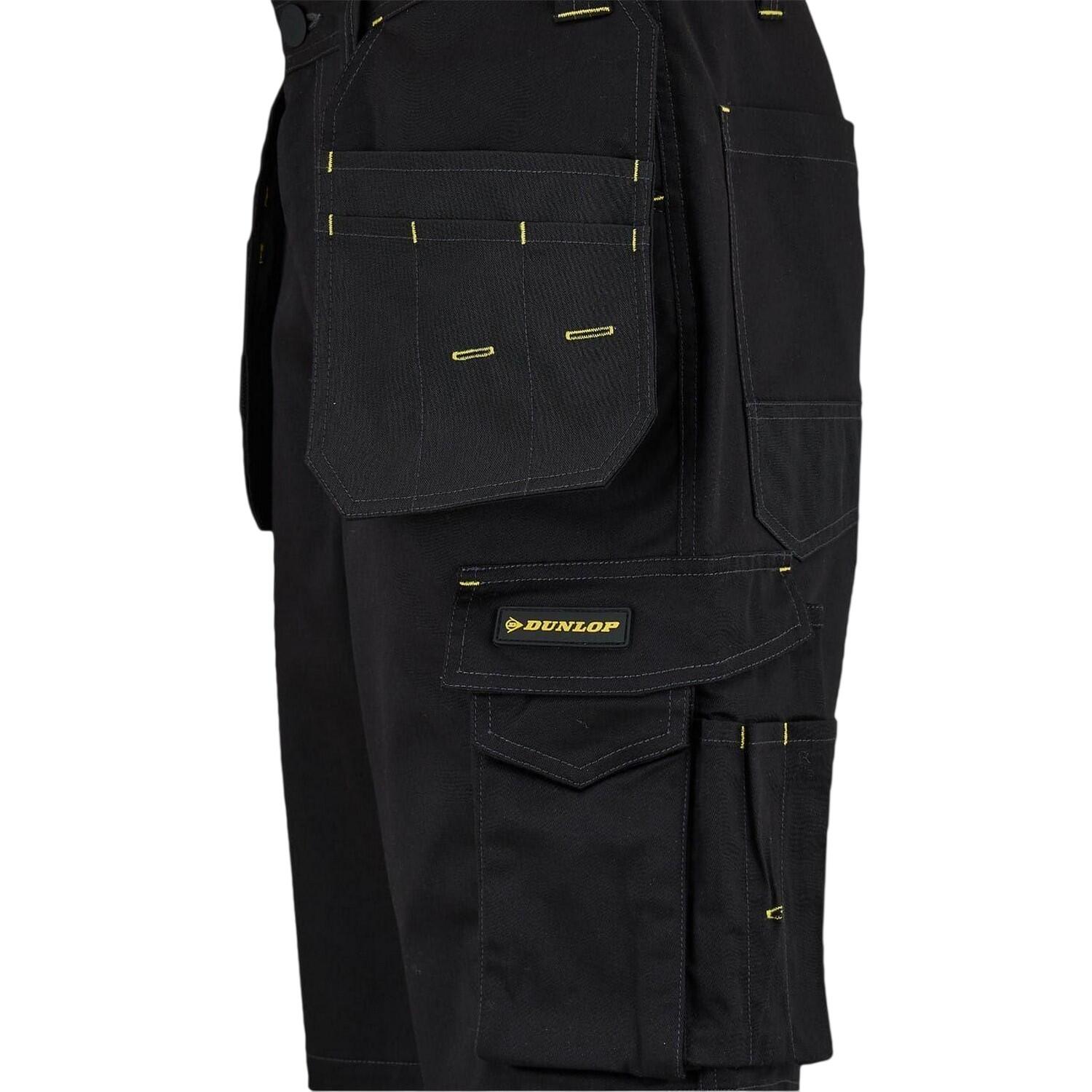 "On Site" Arbeitshose Shorts für Herren Schwarz 3/3