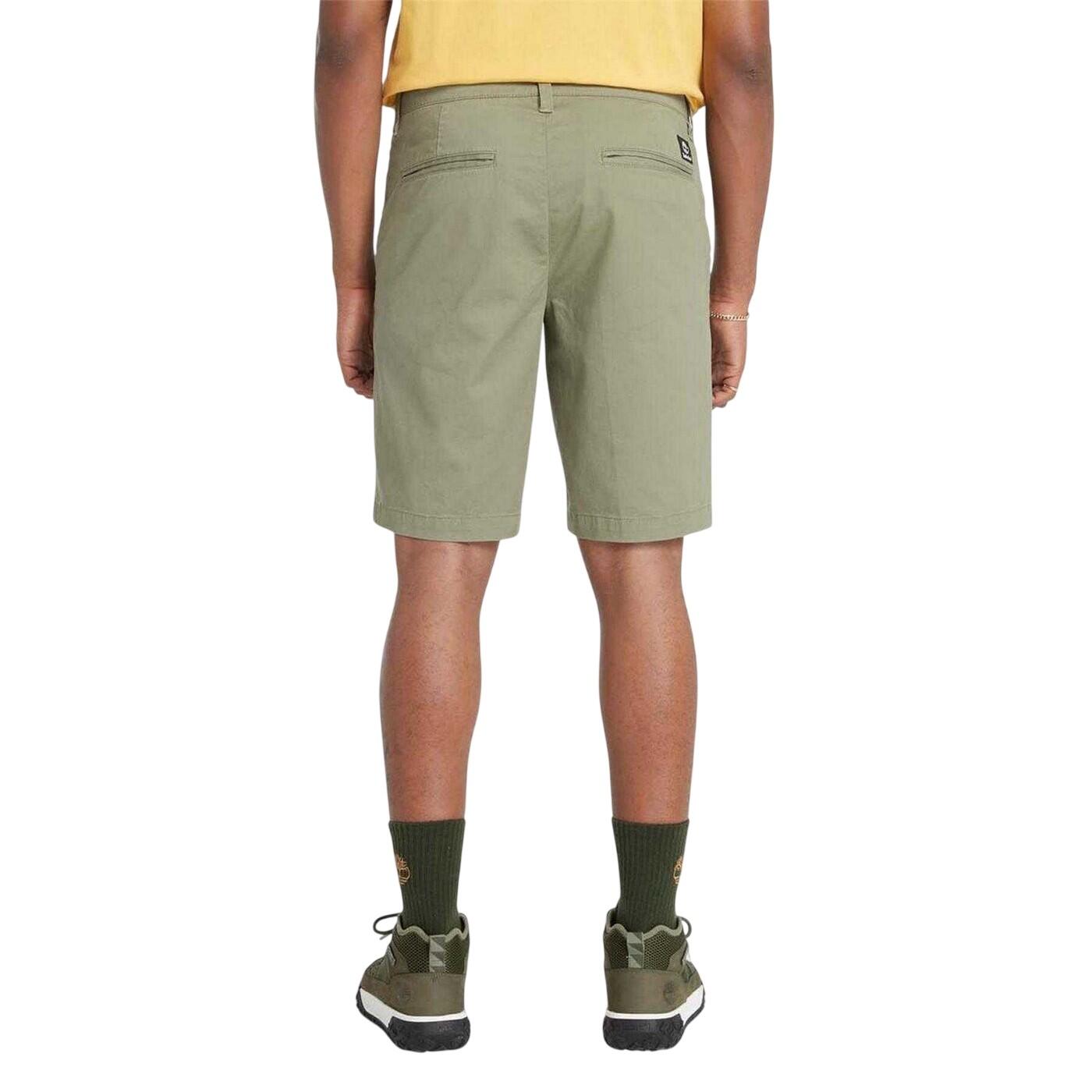 "Topsfield" Chino Kurze Hose für Herren Grün 3/4