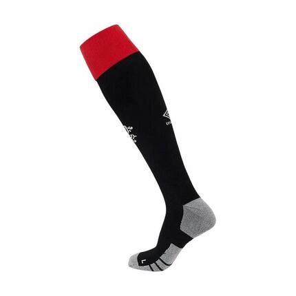 Chaussettes De Foot Motif/style Rangers FC 2025/2026 Femme (Noir / Rouge)