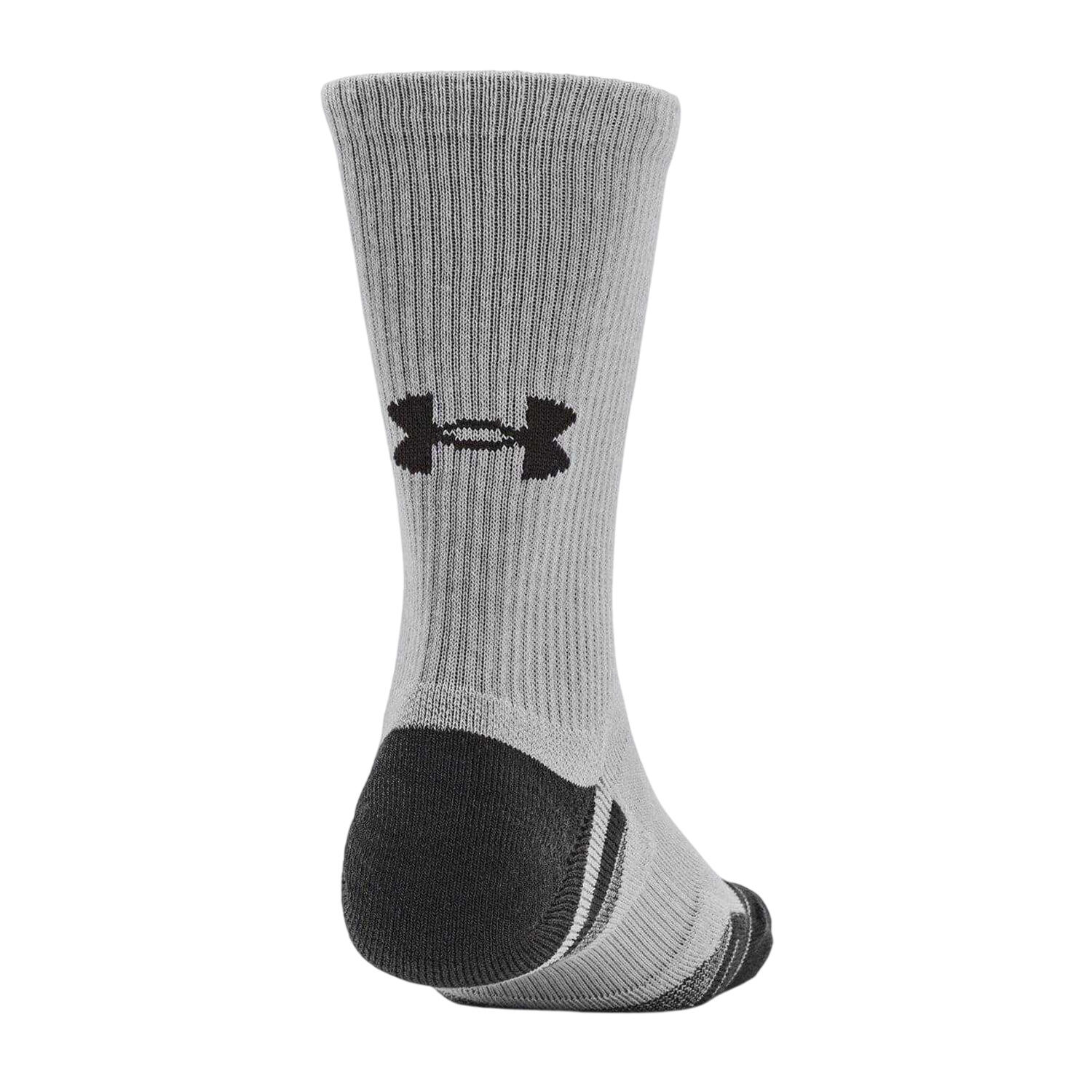 Calcetines Medios para Adultos Unisex Packs de 3 Negro, Gris, Blanco 2/3