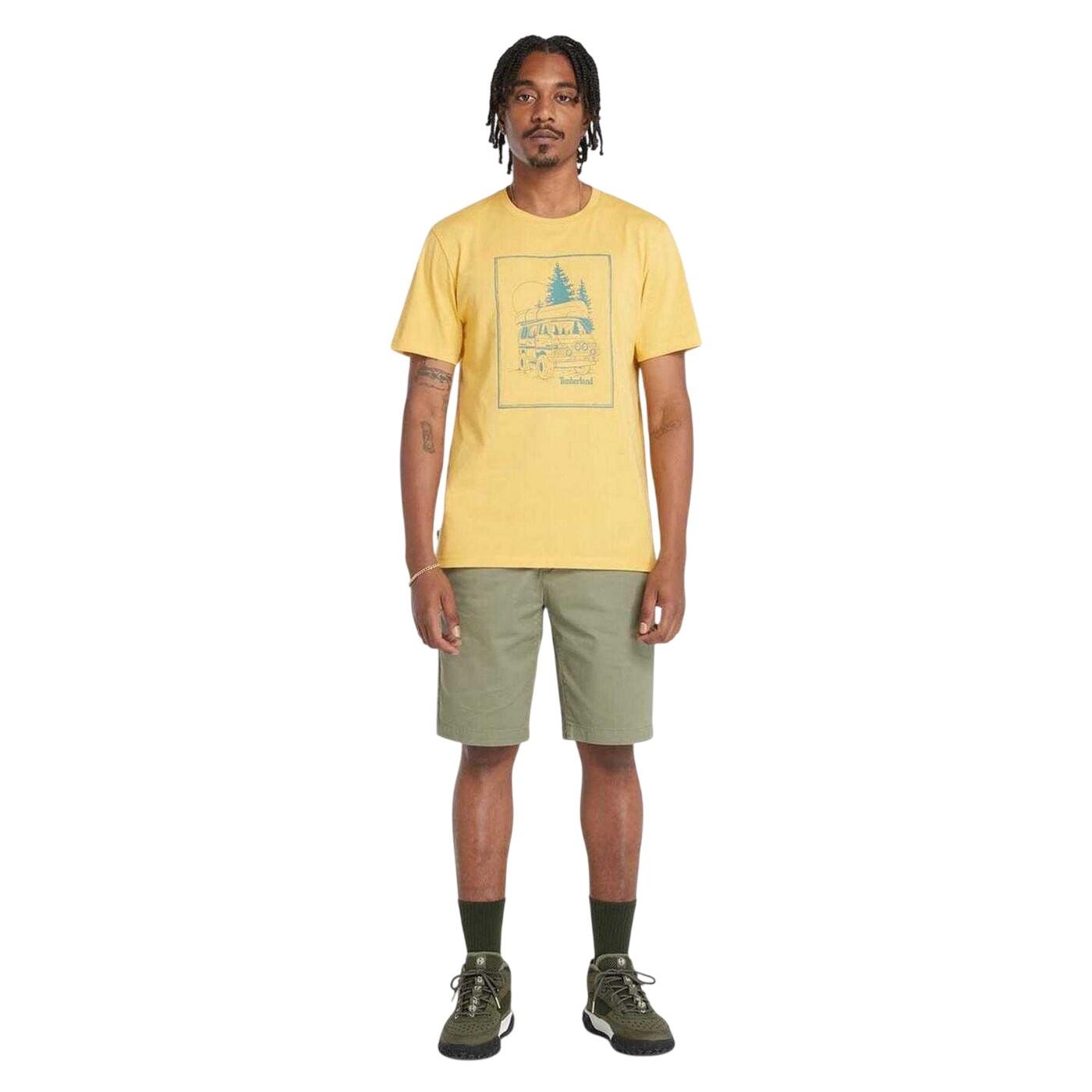 "Topsfield" Chino Kurze Hose für Herren Grün 4/4
