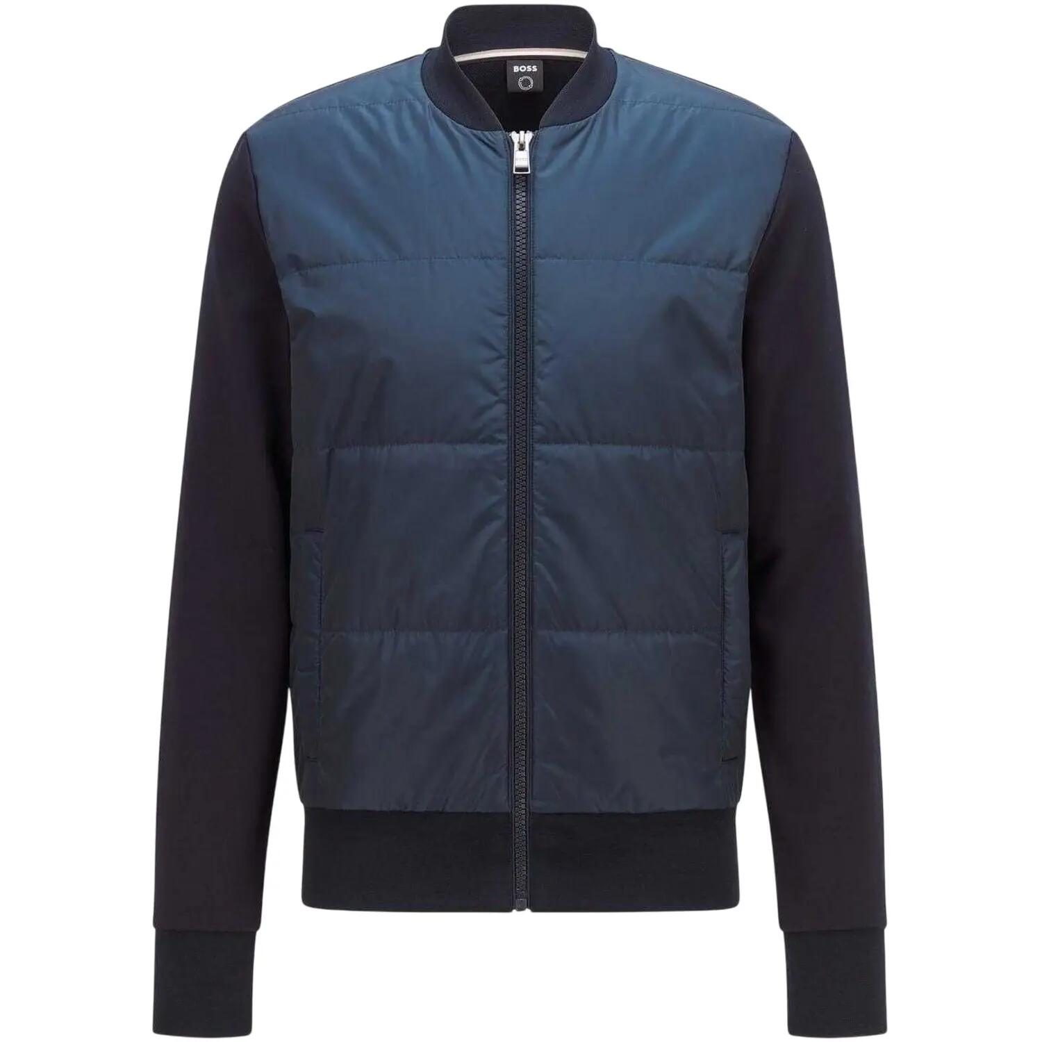 Giacca Ibrida Imbottita Uomo Boss Skiles Blu Navy 2/4