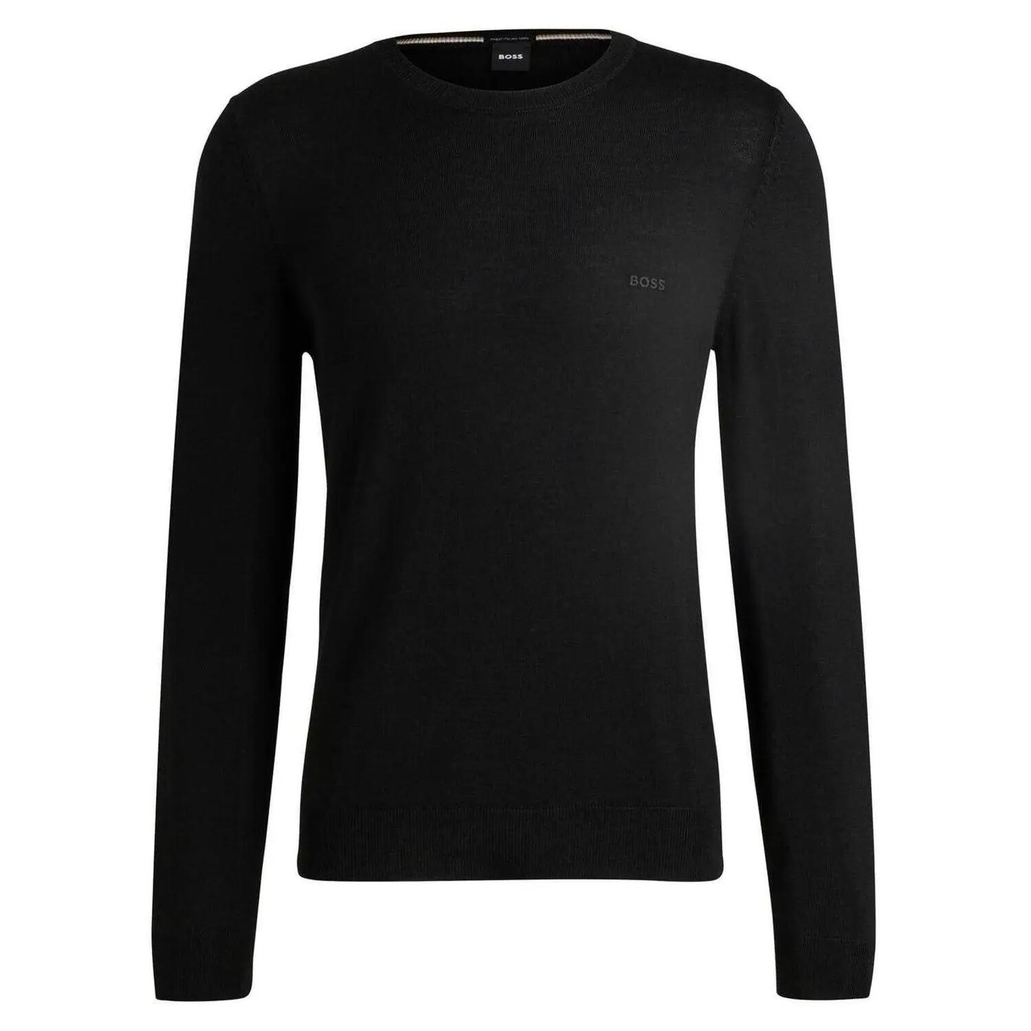"Botto" Pullover für , Jerseyware Herren Schwarz 2/3