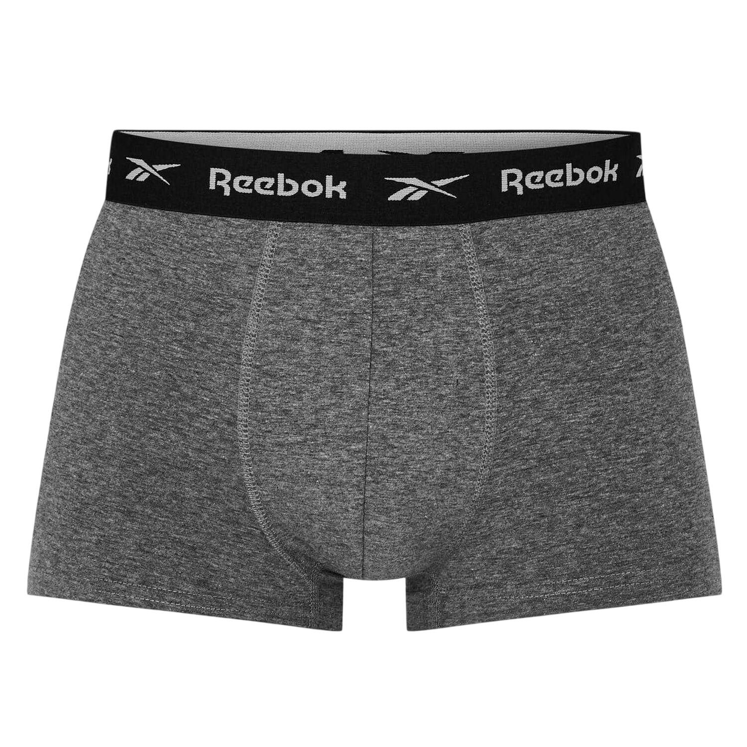 Mens Jersey Boxer Briefs (Pack of 5) (Black/White/Grey) 2/2