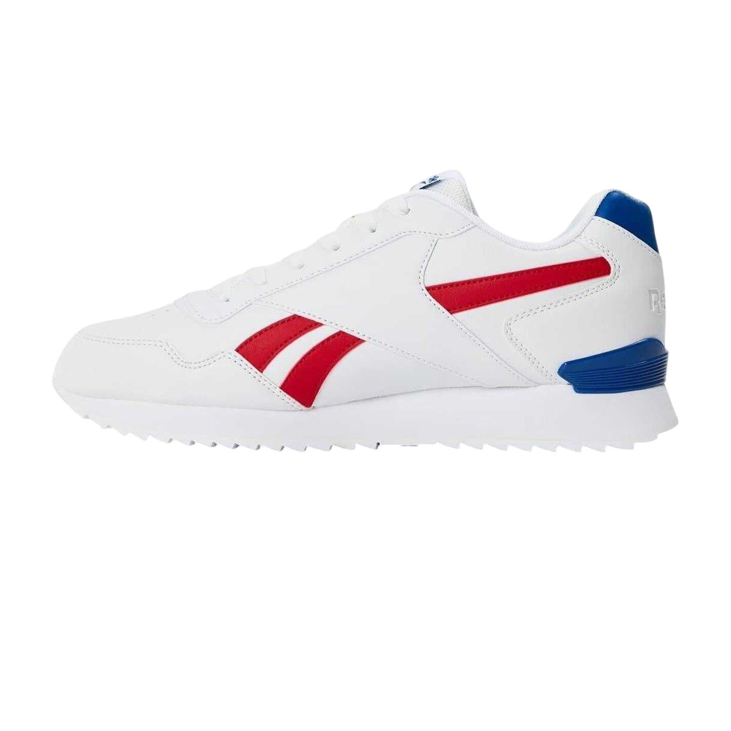 "Royal Glide" Klassisch Sneaker für Herren Weiß/Blau/Rot 3/4