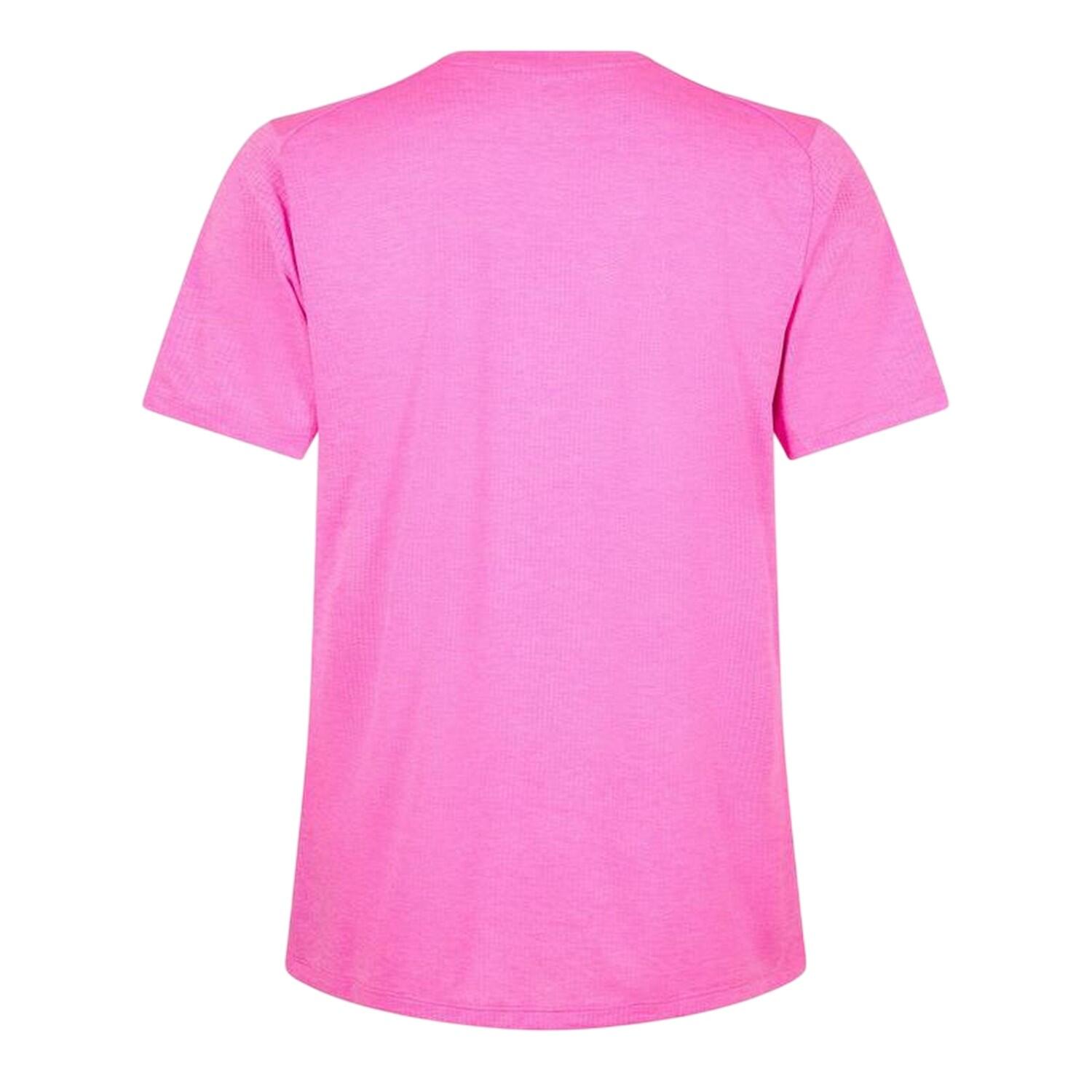 Mens Essentials Running TShirt (Pink) 3/3