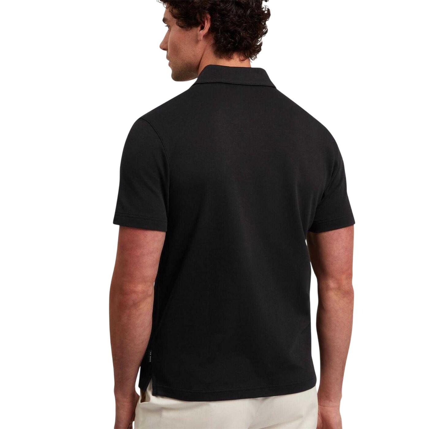 Mens Polo Shirt (Black) 3/5