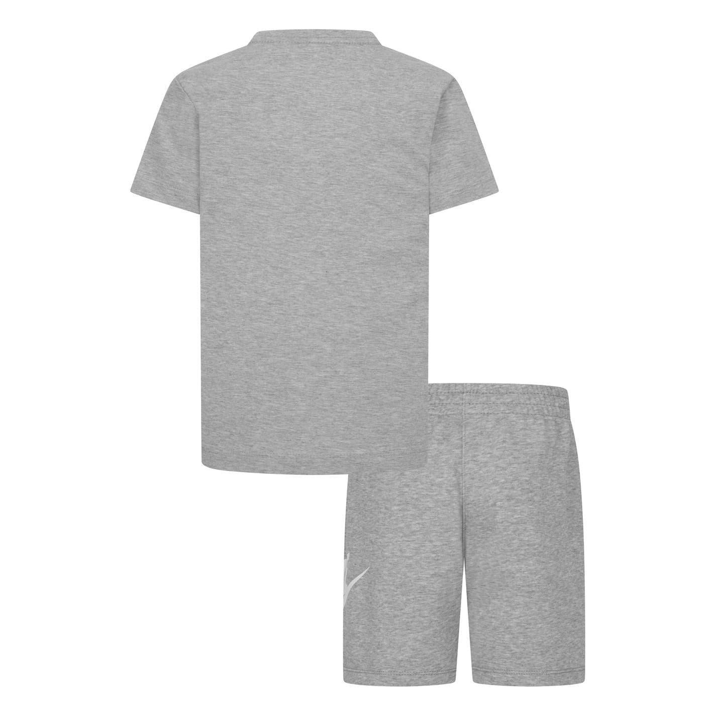 Completo Maglietta E Pantaloncino Bambini Nike Grigio Erica 2/2