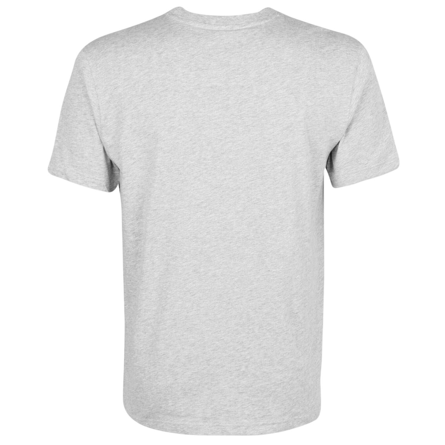 Mens Logo Premium Cotton TShirt (Light Grey) 3/3