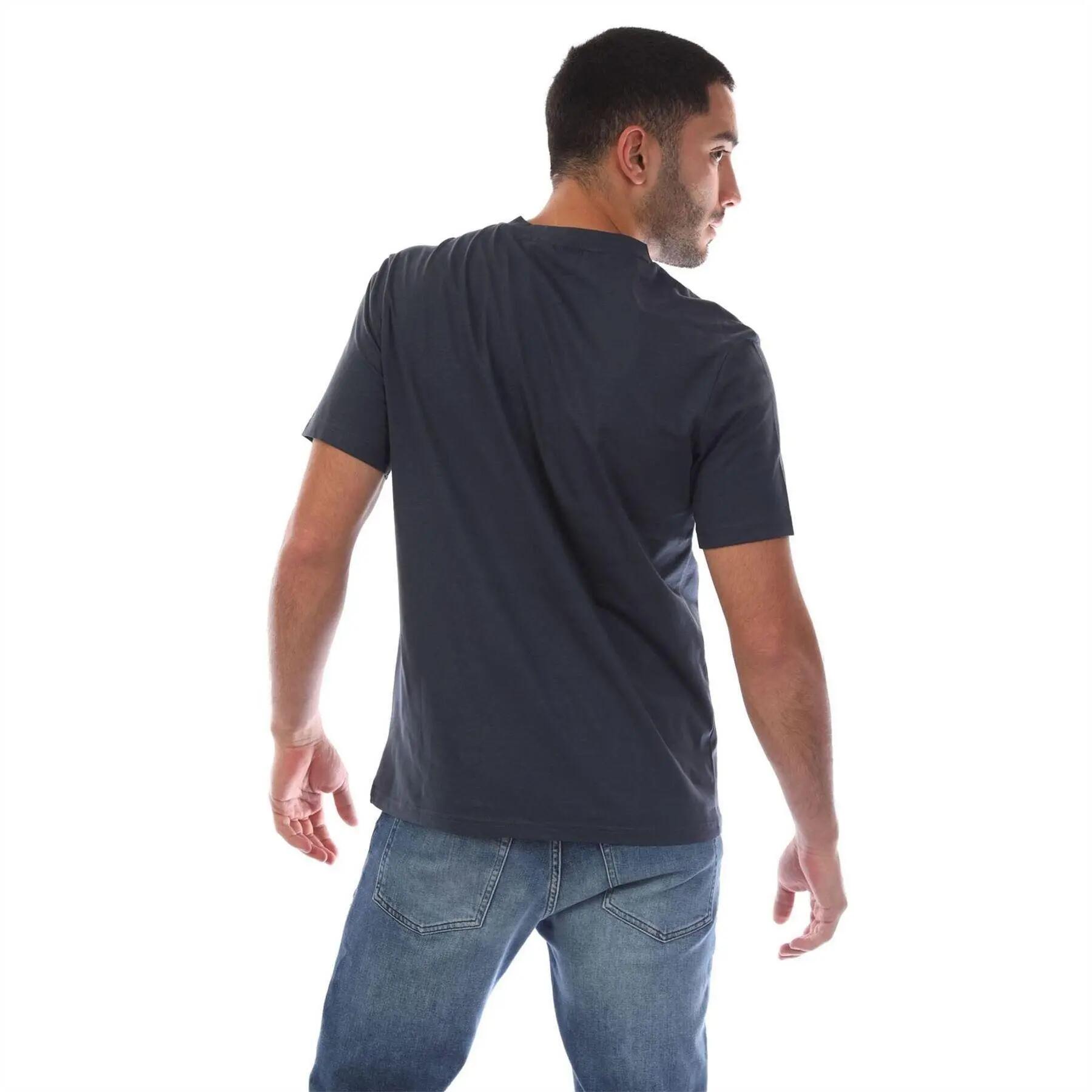 TShirt für , Baumwolle, Regulär Herren Marine 3/4
