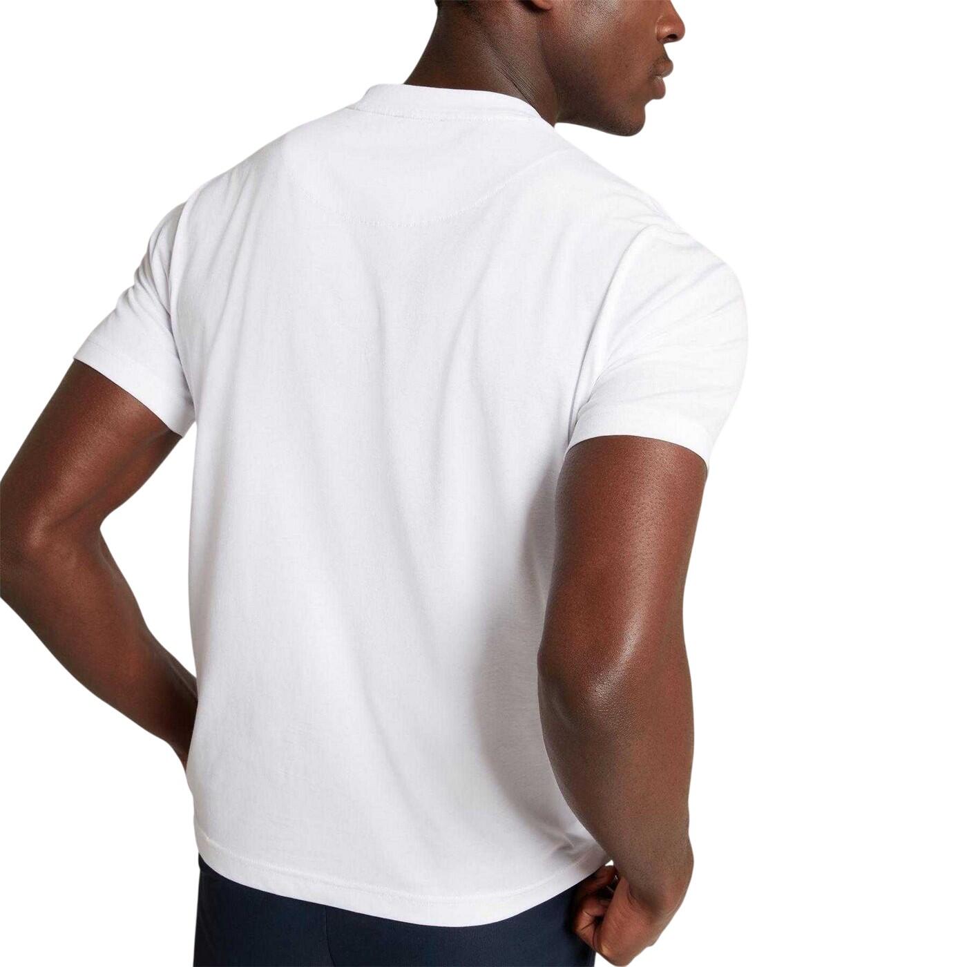 Mens Boxed Logo TShirt (White) 4/4